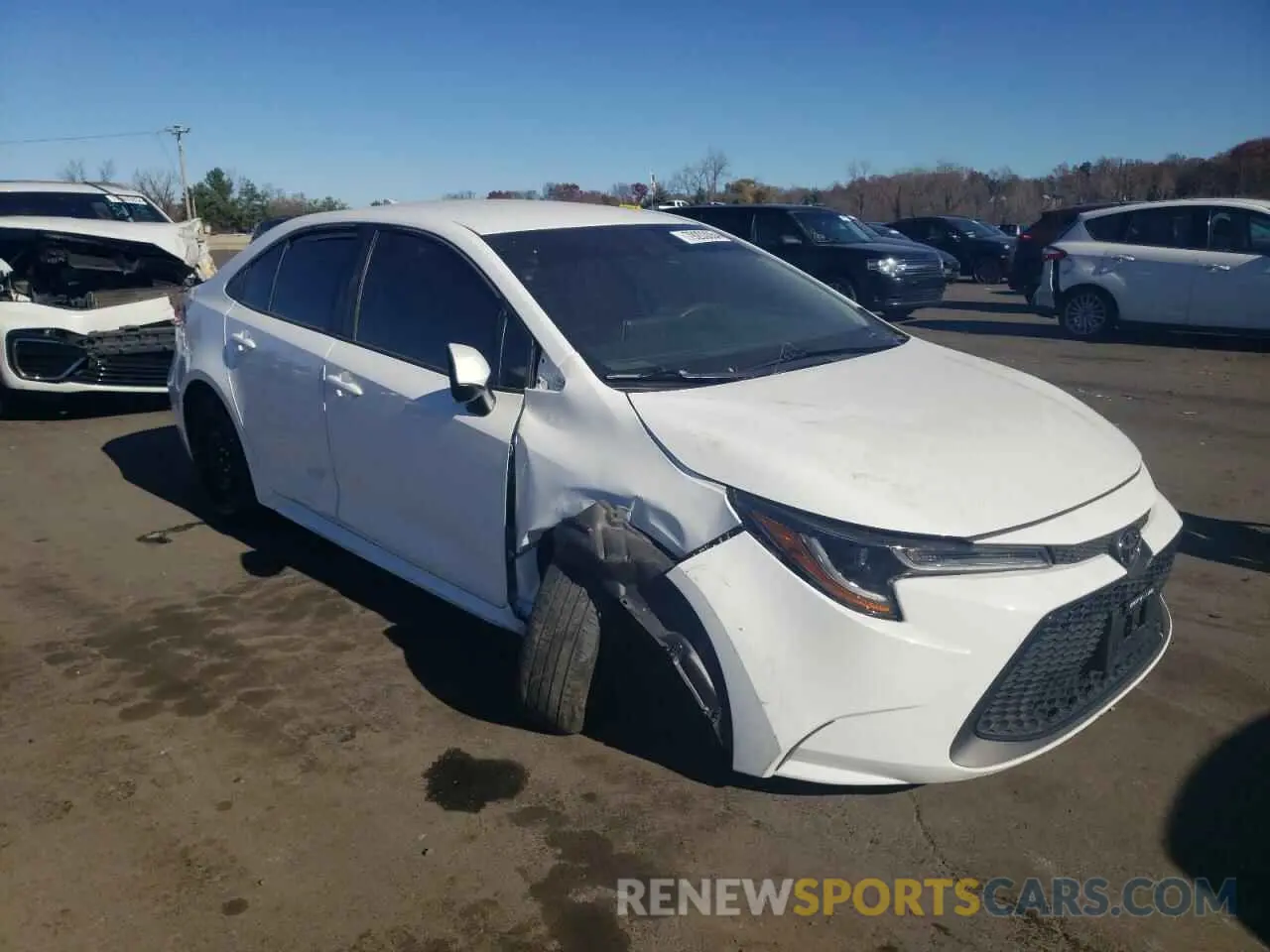 4 Photograph of a damaged car 5YFEPMAE0MP177808 TOYOTA COROLLA 2021