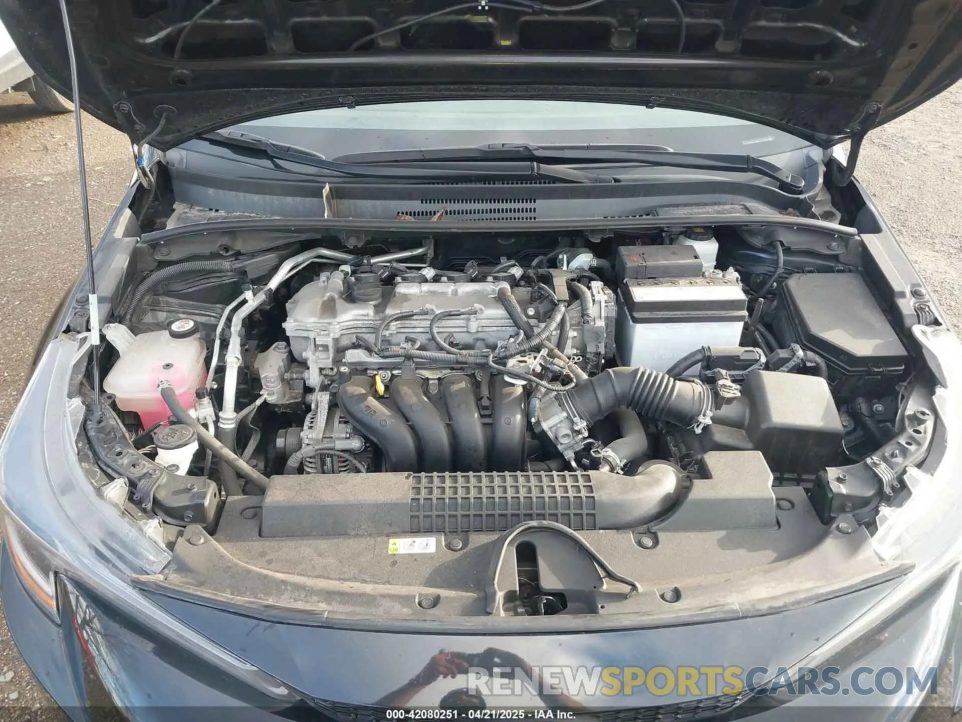 10 Photograph of a damaged car 5YFEPMAE0MP179381 TOYOTA COROLLA 2021