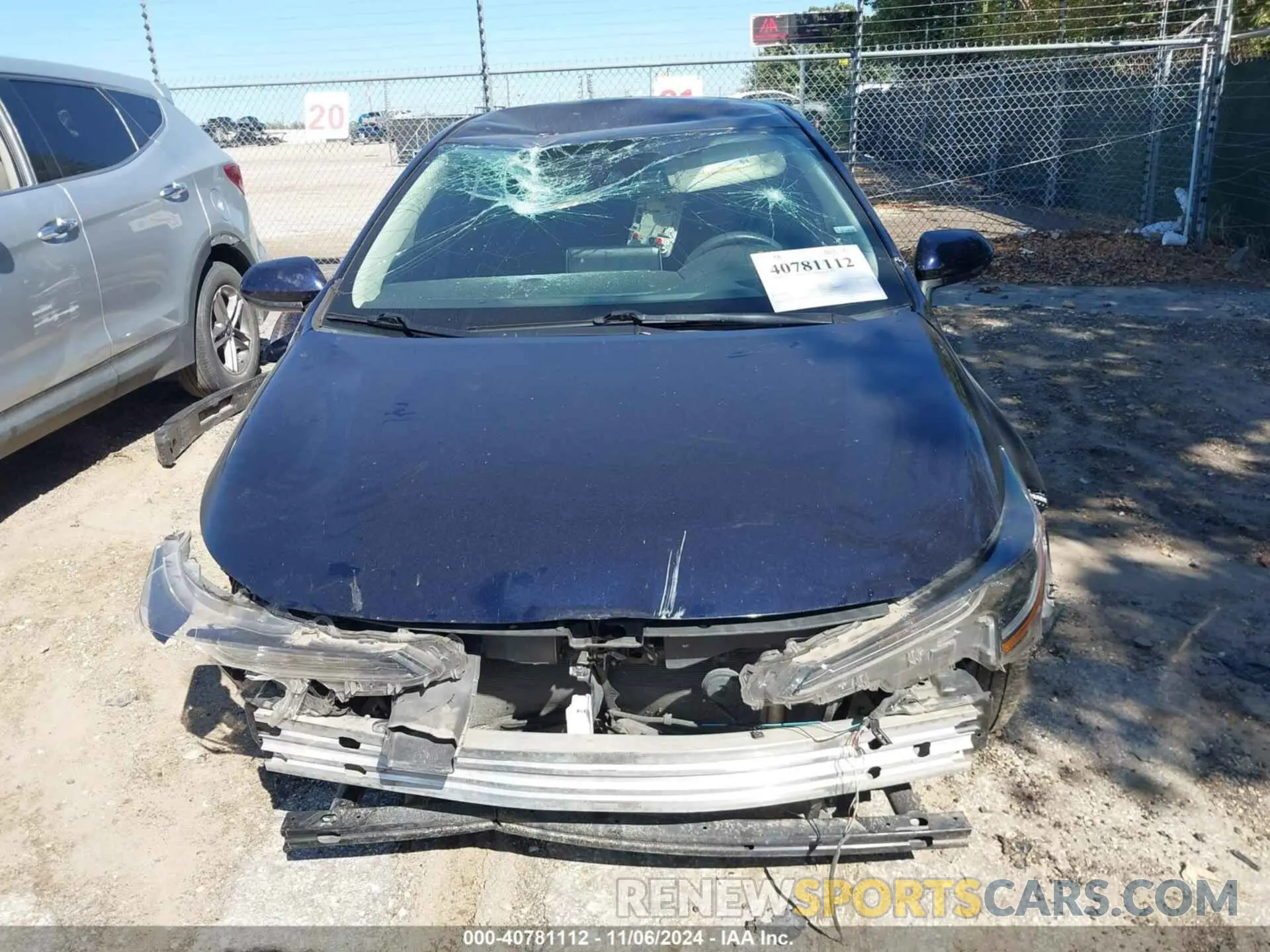 13 Photograph of a damaged car 5YFEPMAE0MP180854 TOYOTA COROLLA 2021