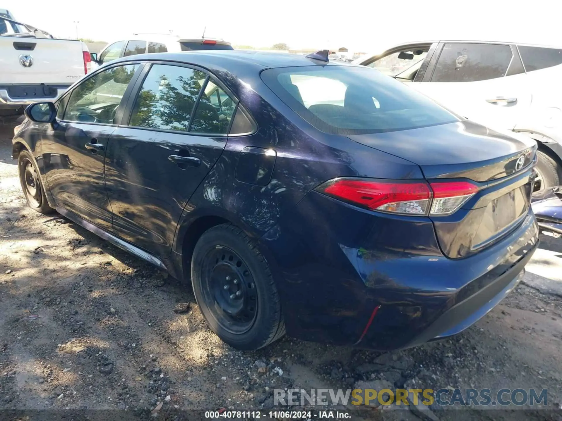 3 Photograph of a damaged car 5YFEPMAE0MP180854 TOYOTA COROLLA 2021