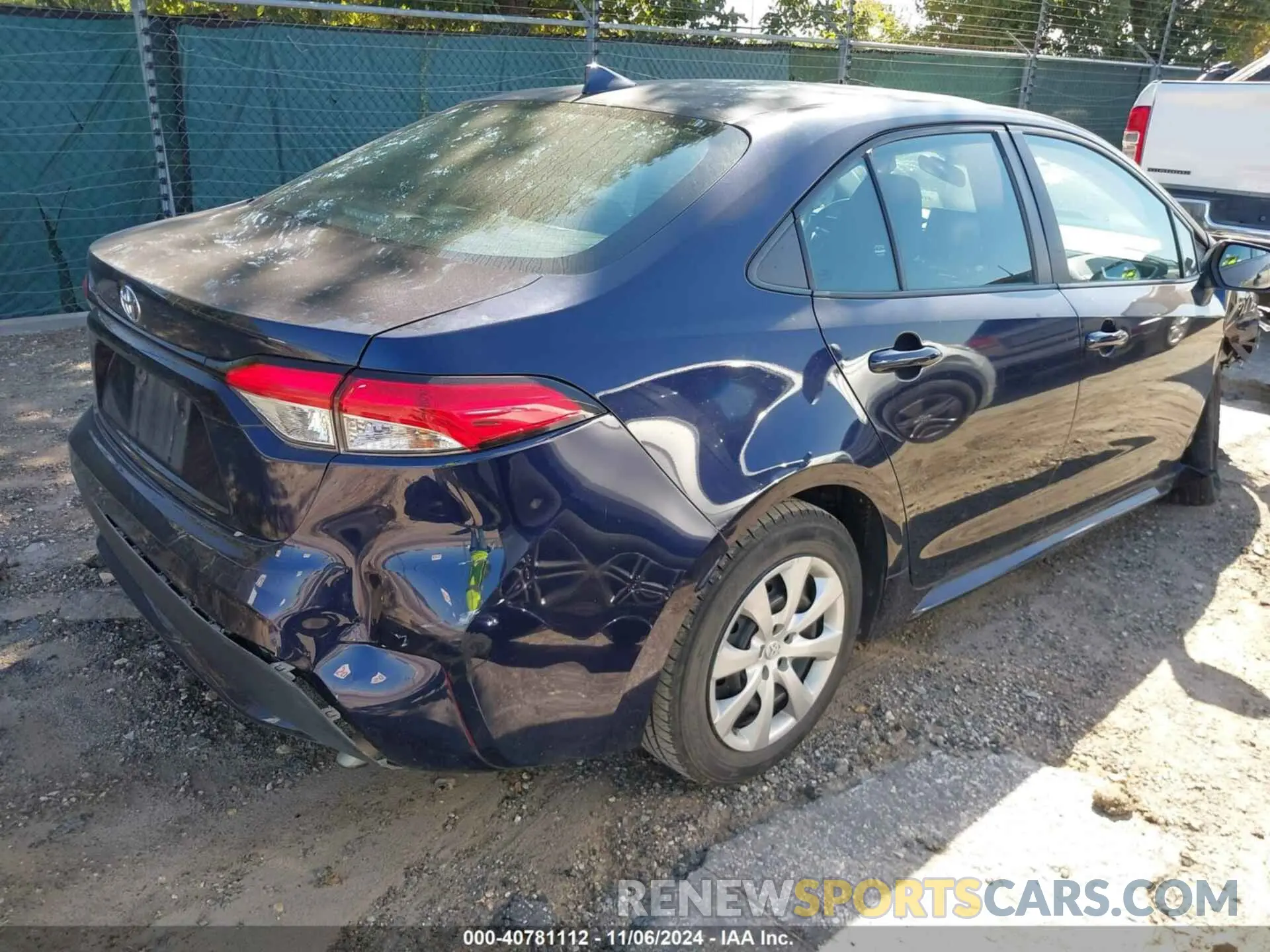 4 Photograph of a damaged car 5YFEPMAE0MP180854 TOYOTA COROLLA 2021