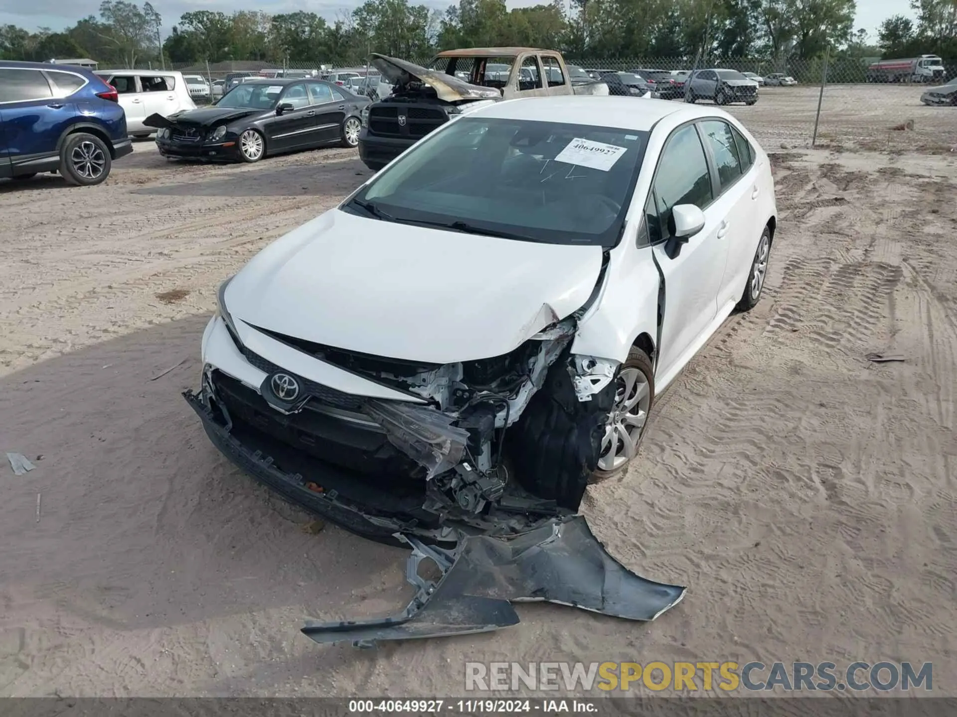 6 Photograph of a damaged car 5YFEPMAE0MP181762 TOYOTA COROLLA 2021