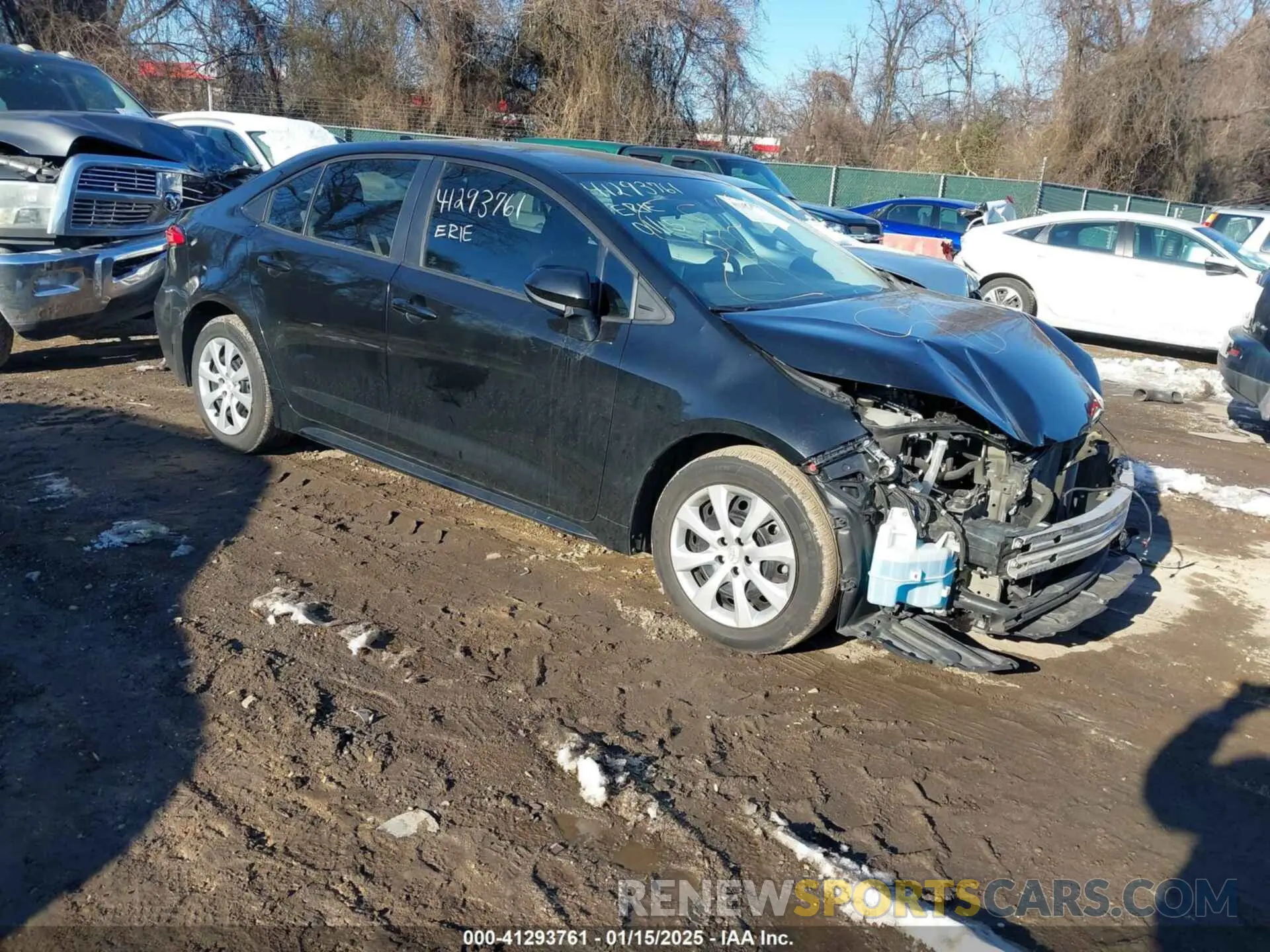 1 Photograph of a damaged car 5YFEPMAE0MP182796 TOYOTA COROLLA 2021