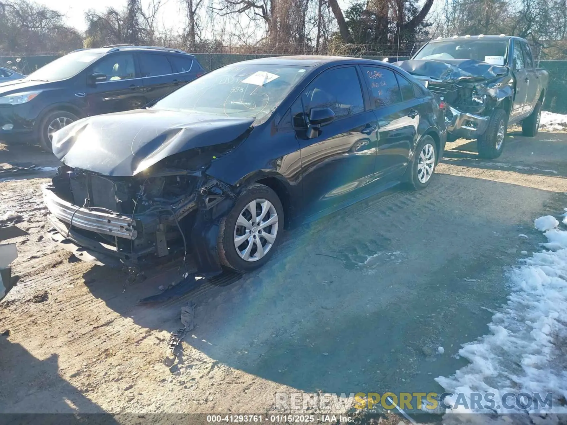 2 Photograph of a damaged car 5YFEPMAE0MP182796 TOYOTA COROLLA 2021