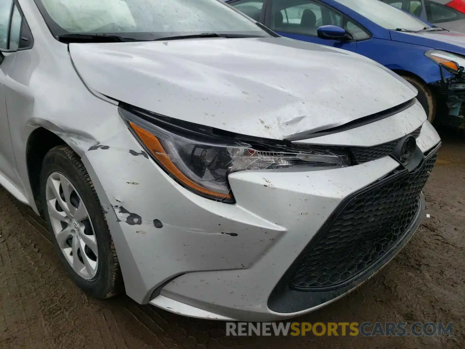 9 Photograph of a damaged car 5YFEPMAE0MP183494 TOYOTA COROLLA 2021