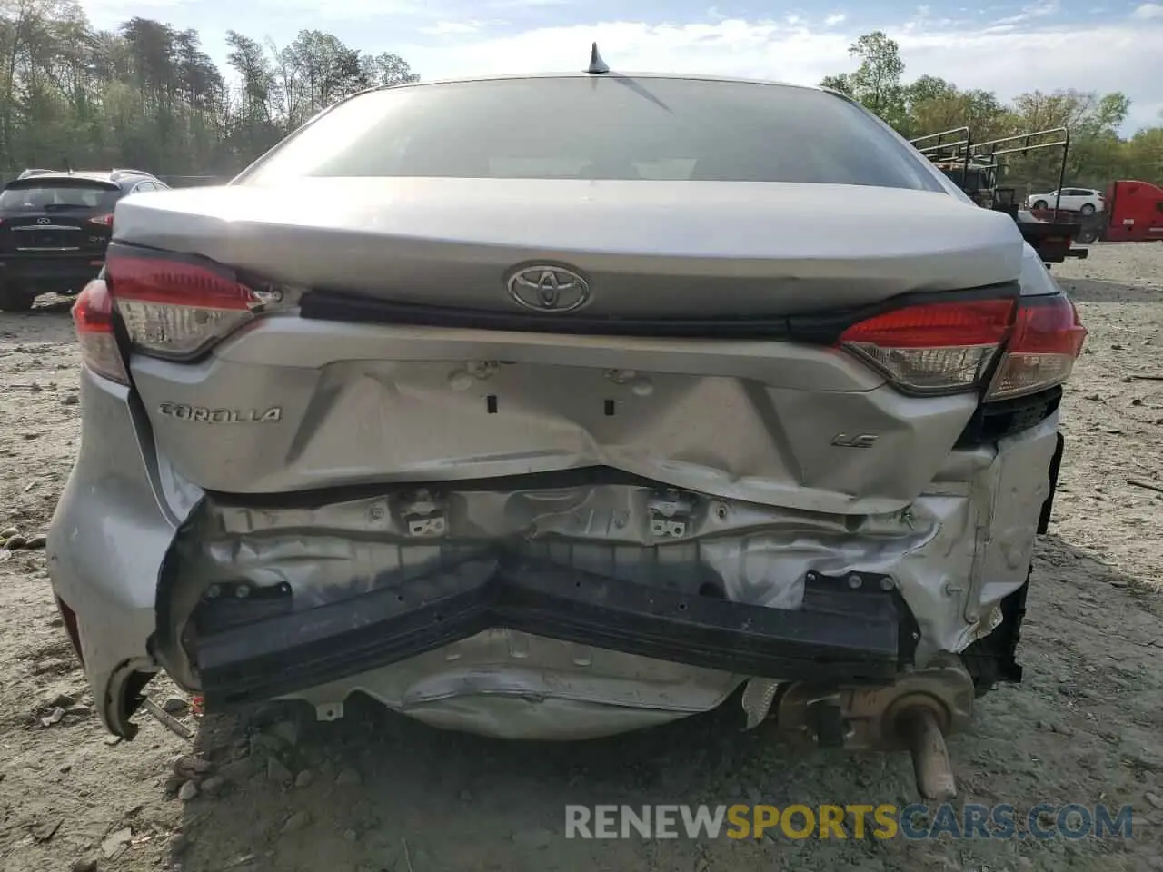 6 Photograph of a damaged car 5YFEPMAE0MP185438 TOYOTA COROLLA 2021