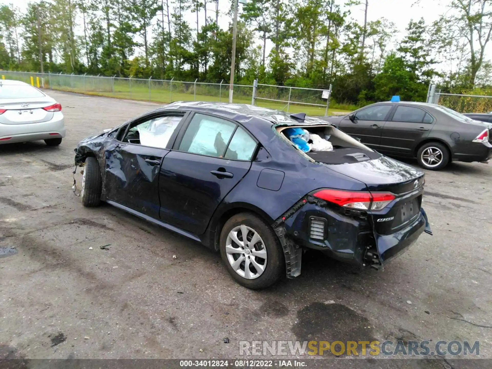 3 Photograph of a damaged car 5YFEPMAE0MP186234 TOYOTA COROLLA 2021