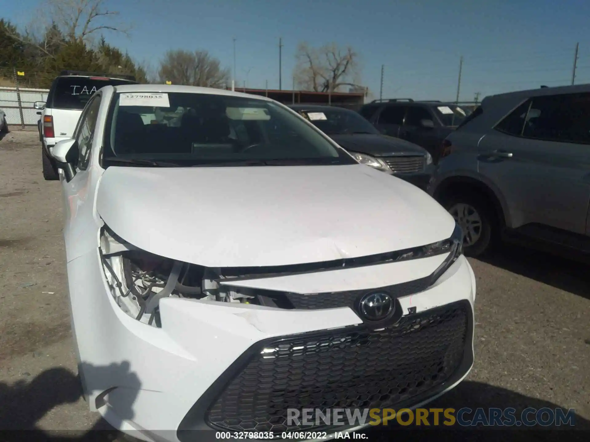 6 Photograph of a damaged car 5YFEPMAE0MP187724 TOYOTA COROLLA 2021