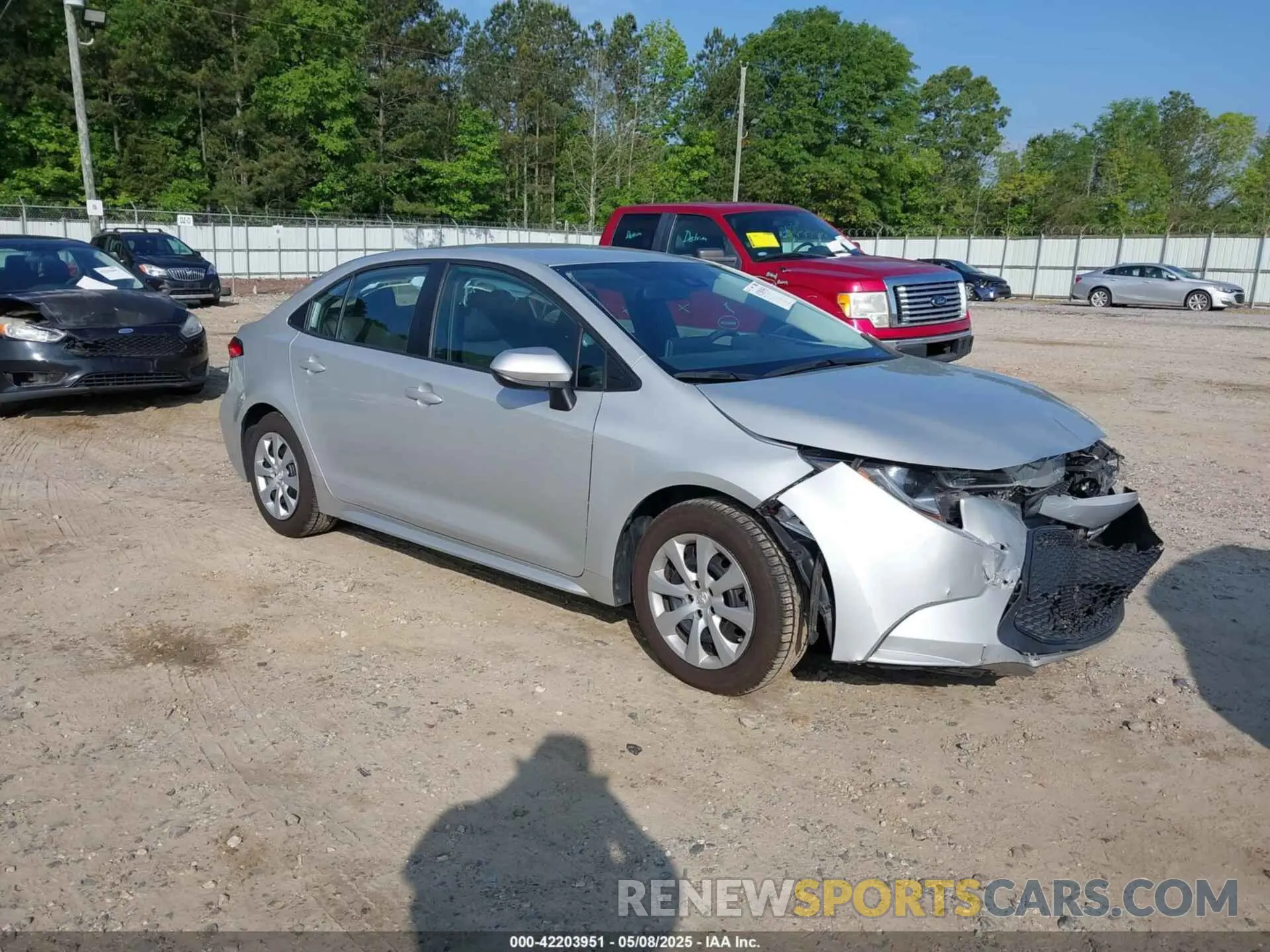 1 Photograph of a damaged car 5YFEPMAE0MP190199 TOYOTA COROLLA 2021