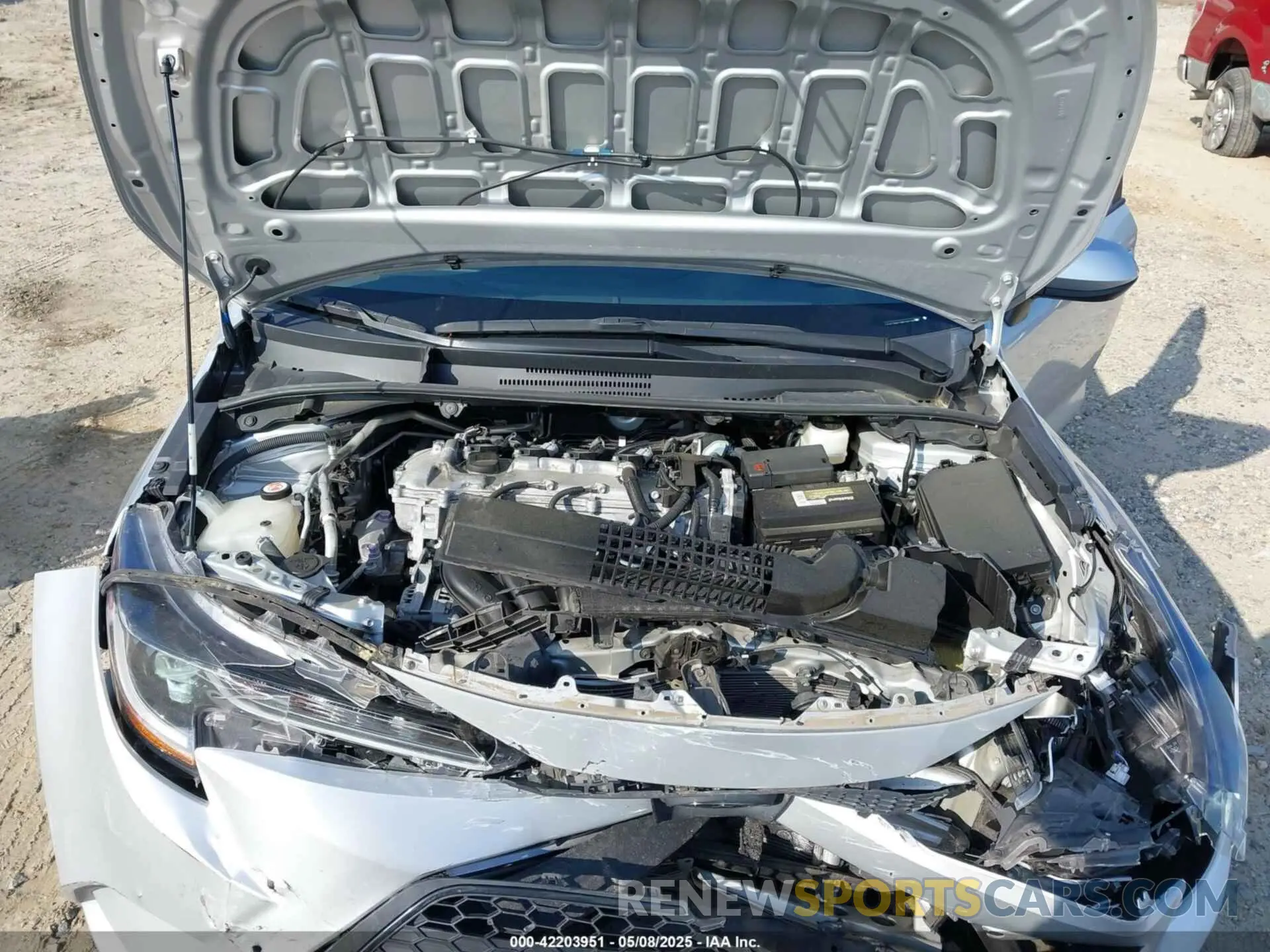 10 Photograph of a damaged car 5YFEPMAE0MP190199 TOYOTA COROLLA 2021