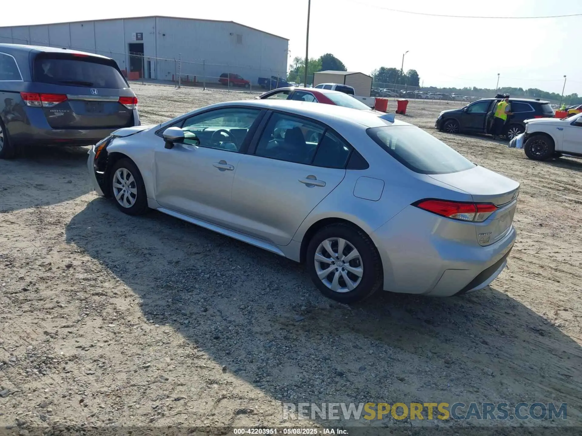 3 Photograph of a damaged car 5YFEPMAE0MP190199 TOYOTA COROLLA 2021