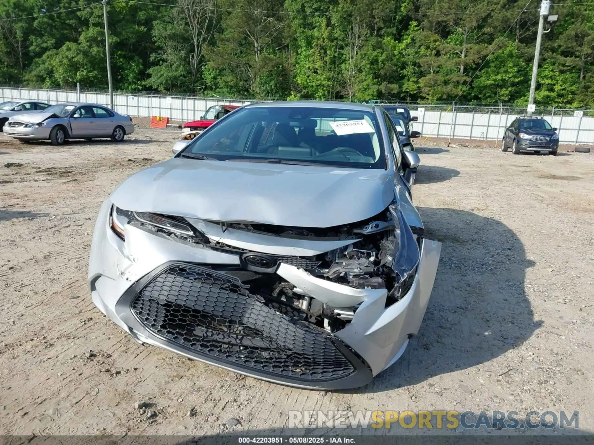 6 Photograph of a damaged car 5YFEPMAE0MP190199 TOYOTA COROLLA 2021