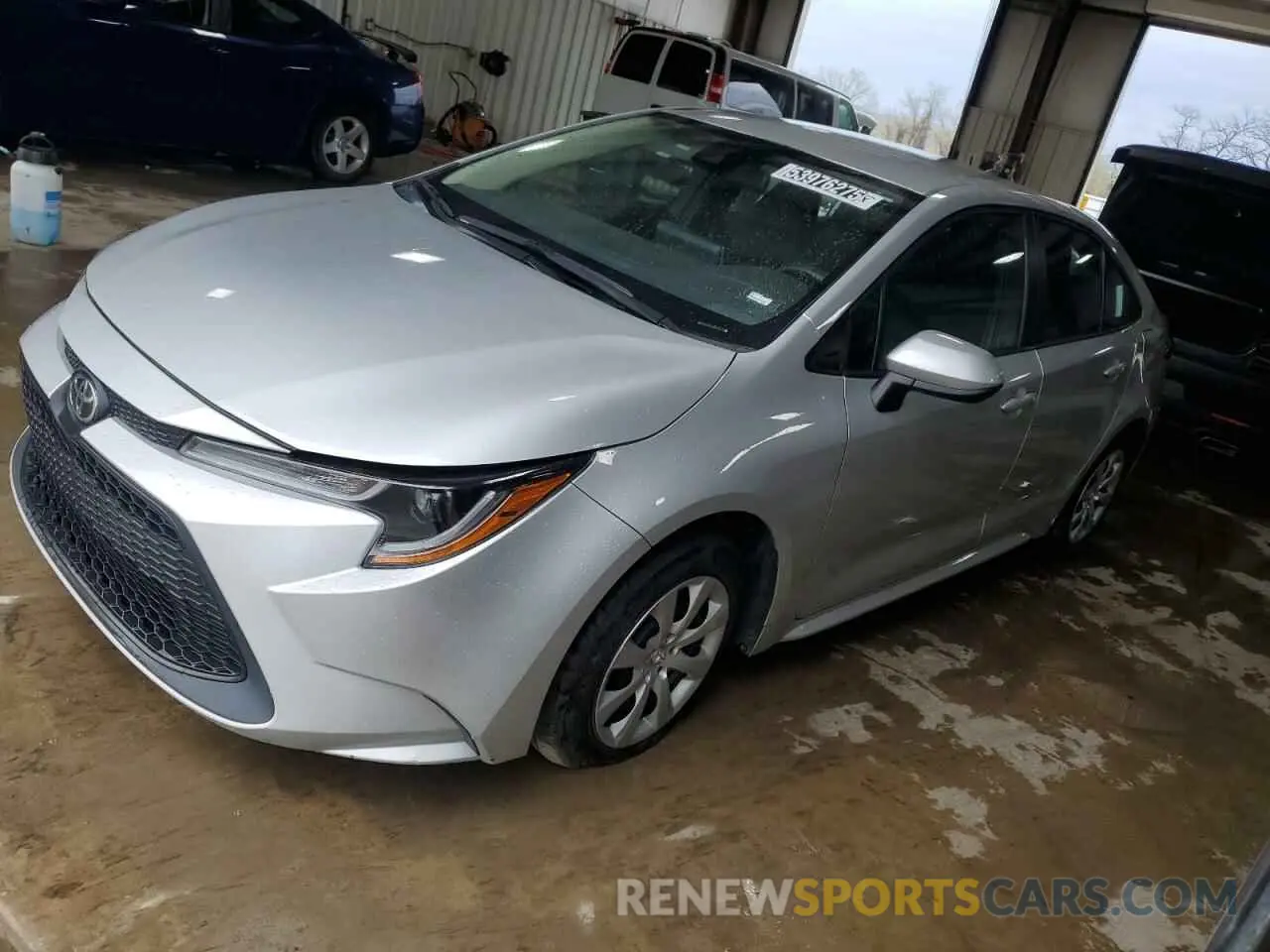 1 Photograph of a damaged car 5YFEPMAE0MP191028 TOYOTA COROLLA 2021