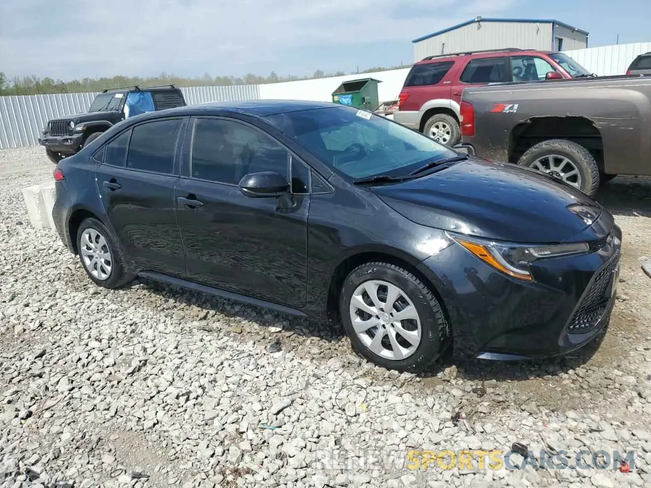 4 Photograph of a damaged car 5YFEPMAE0MP191305 TOYOTA COROLLA 2021