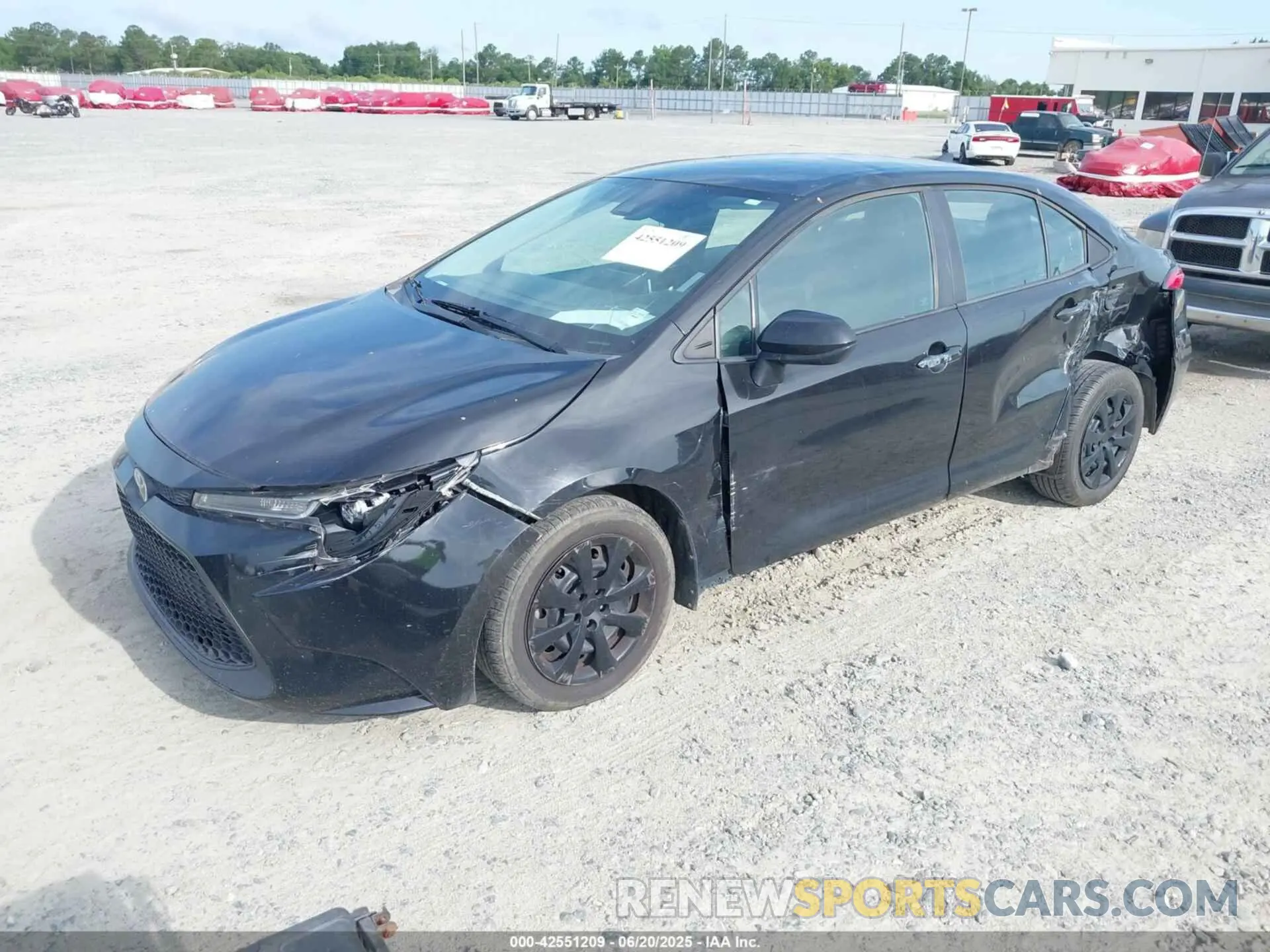 2 Photograph of a damaged car 5YFEPMAE0MP192017 TOYOTA COROLLA 2021