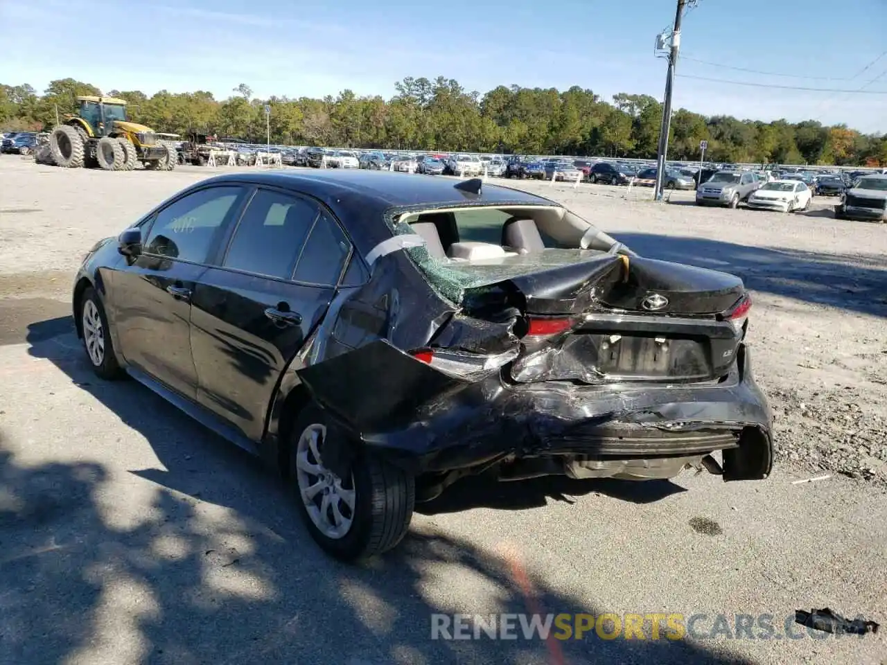 3 Photograph of a damaged car 5YFEPMAE0MP194382 TOYOTA COROLLA 2021