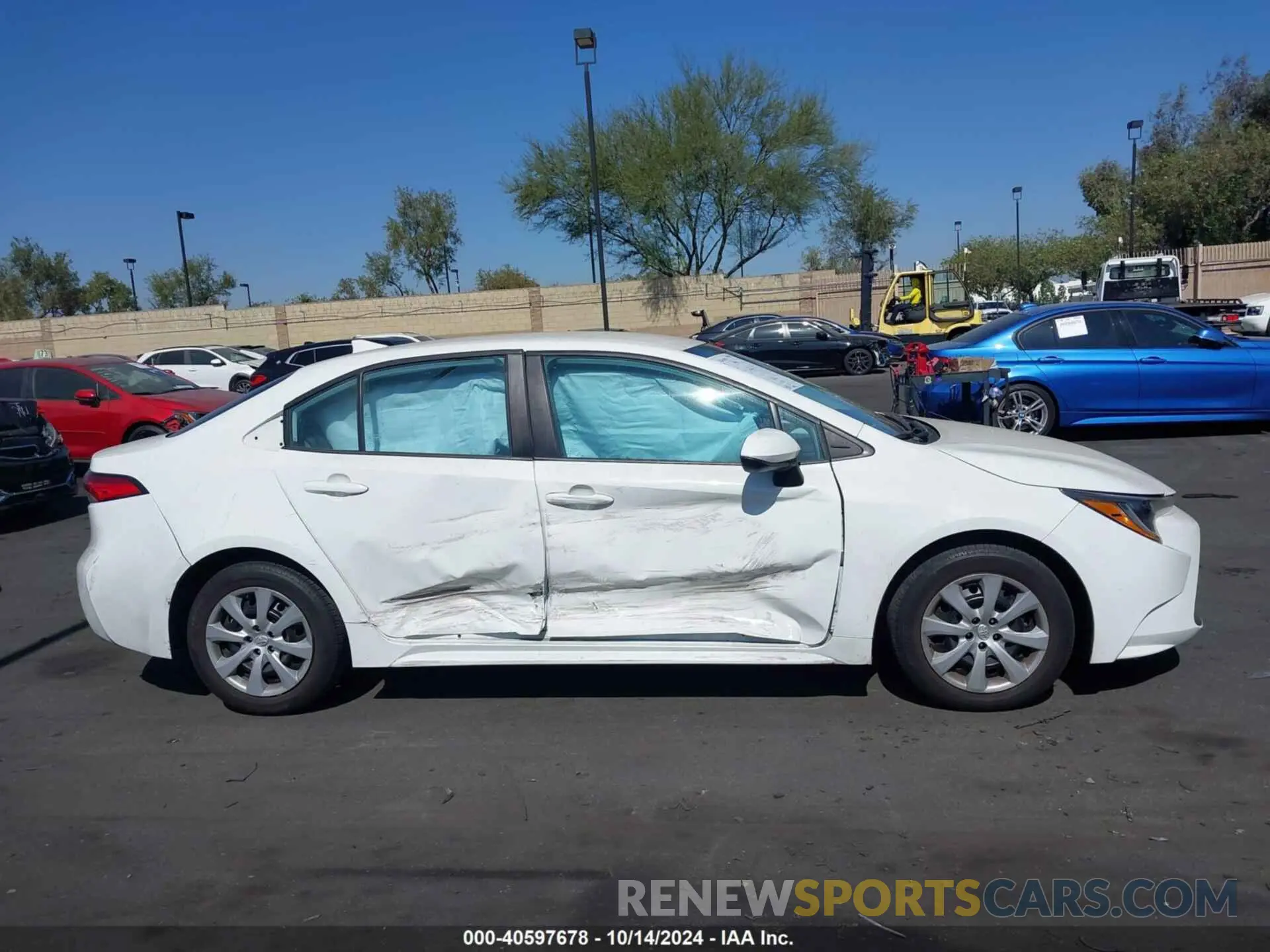 13 Photograph of a damaged car 5YFEPMAE0MP197315 TOYOTA COROLLA 2021