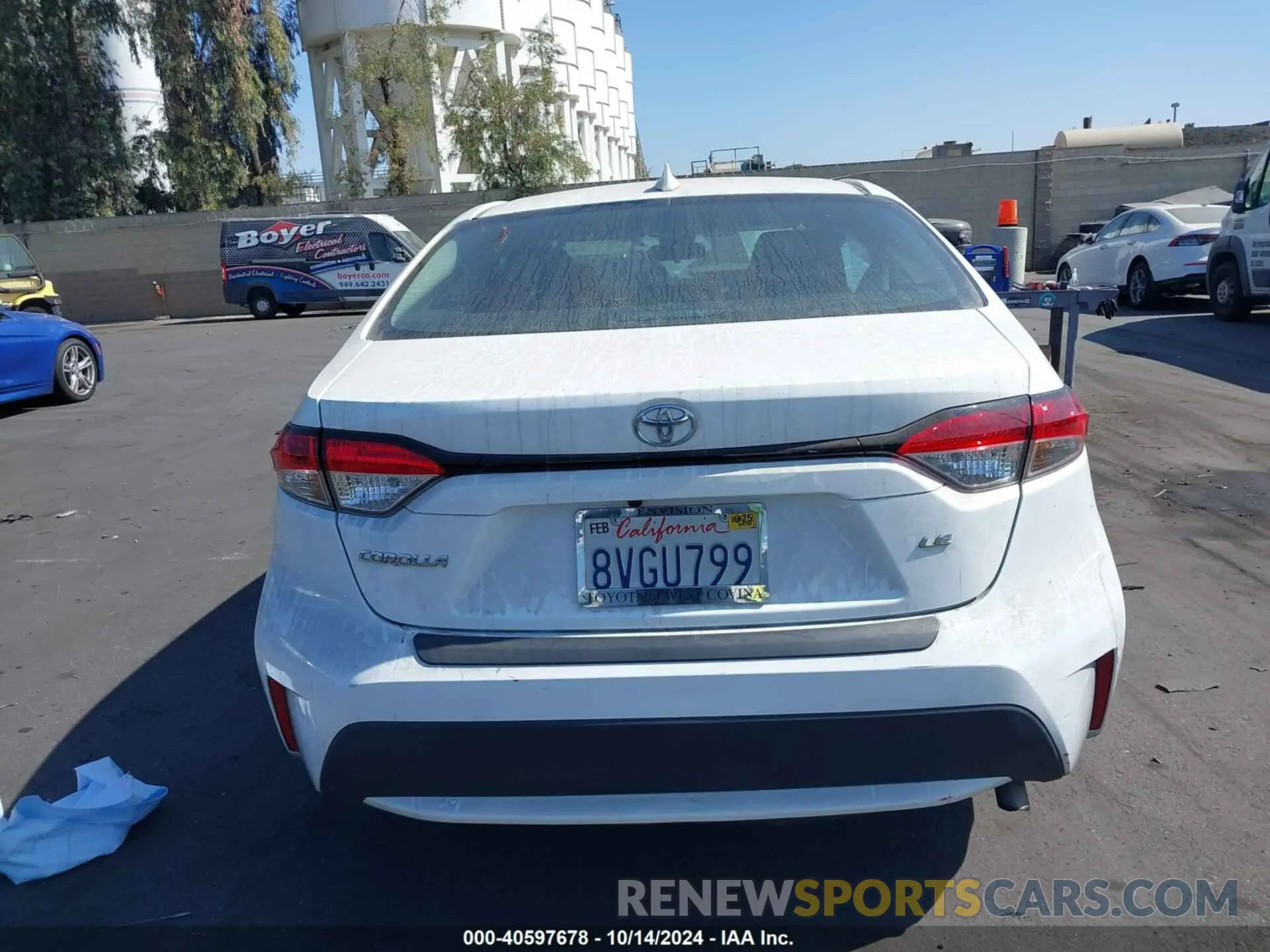 16 Photograph of a damaged car 5YFEPMAE0MP197315 TOYOTA COROLLA 2021