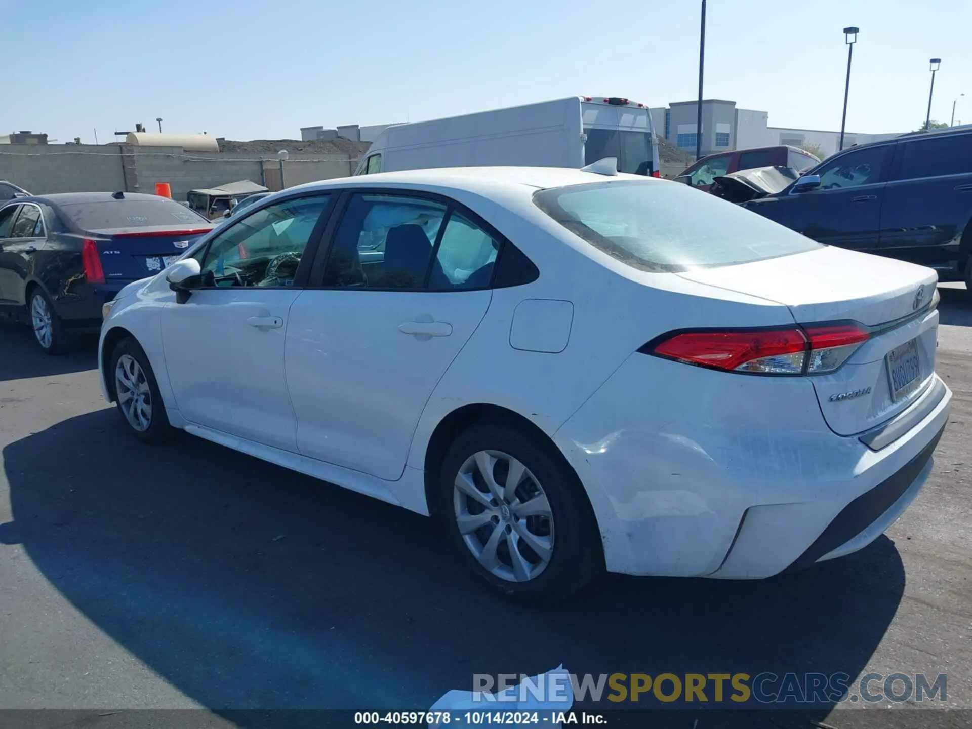 3 Photograph of a damaged car 5YFEPMAE0MP197315 TOYOTA COROLLA 2021
