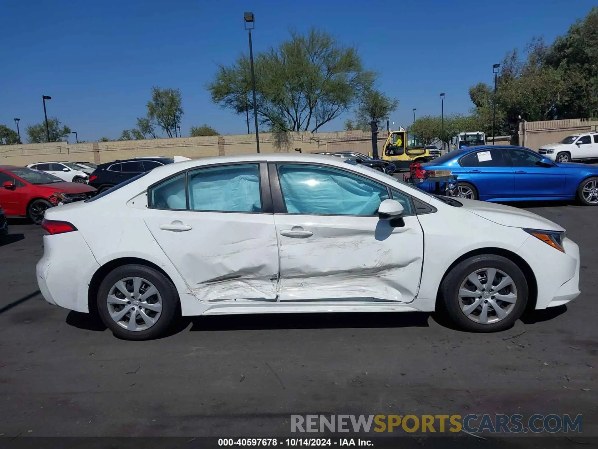 6 Photograph of a damaged car 5YFEPMAE0MP197315 TOYOTA COROLLA 2021
