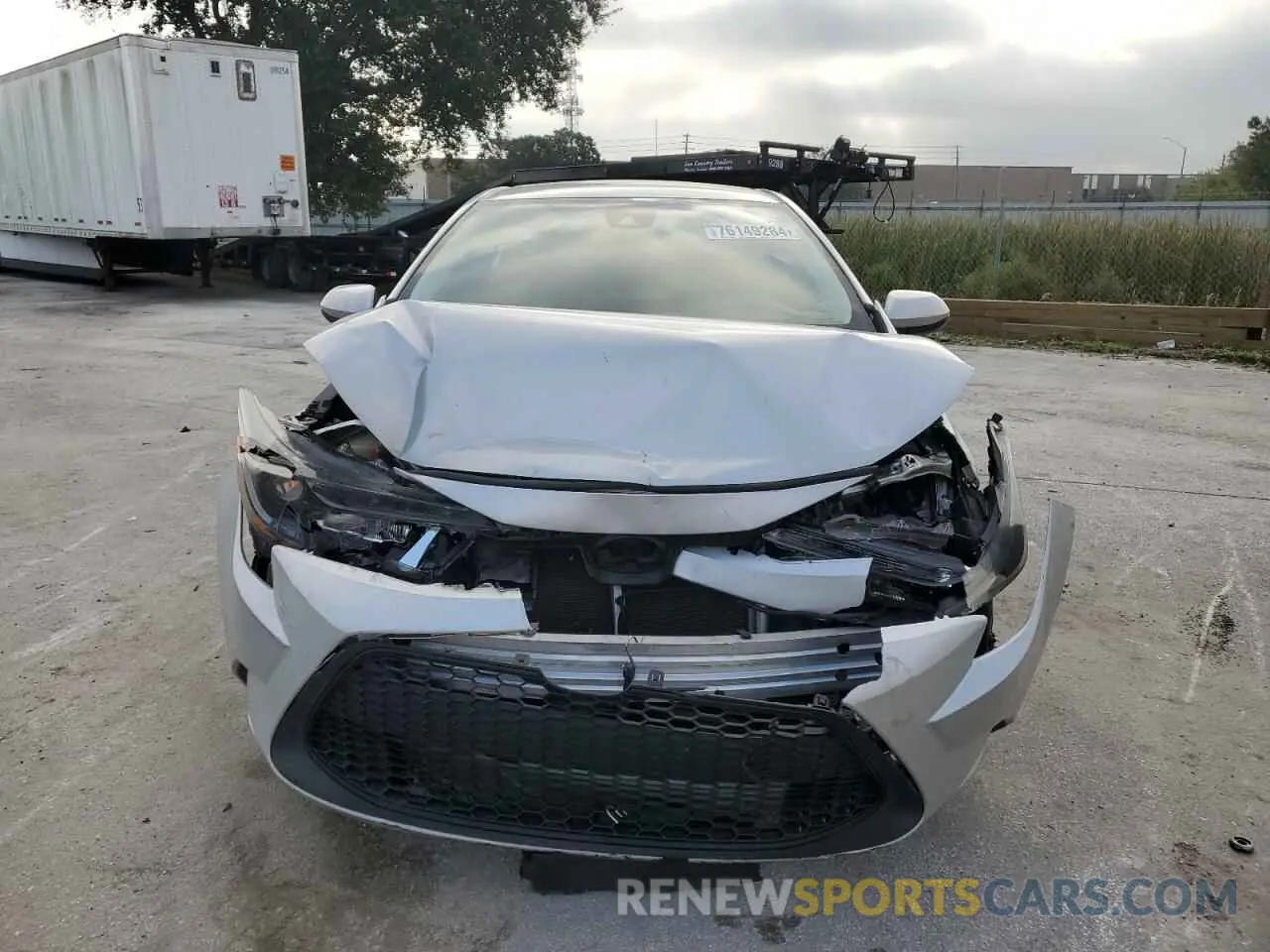 5 Photograph of a damaged car 5YFEPMAE0MP202268 TOYOTA COROLLA 2021