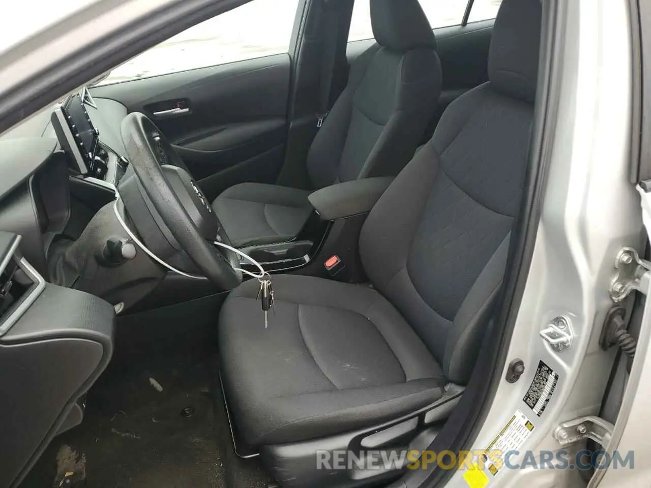 7 Photograph of a damaged car 5YFEPMAE0MP202268 TOYOTA COROLLA 2021