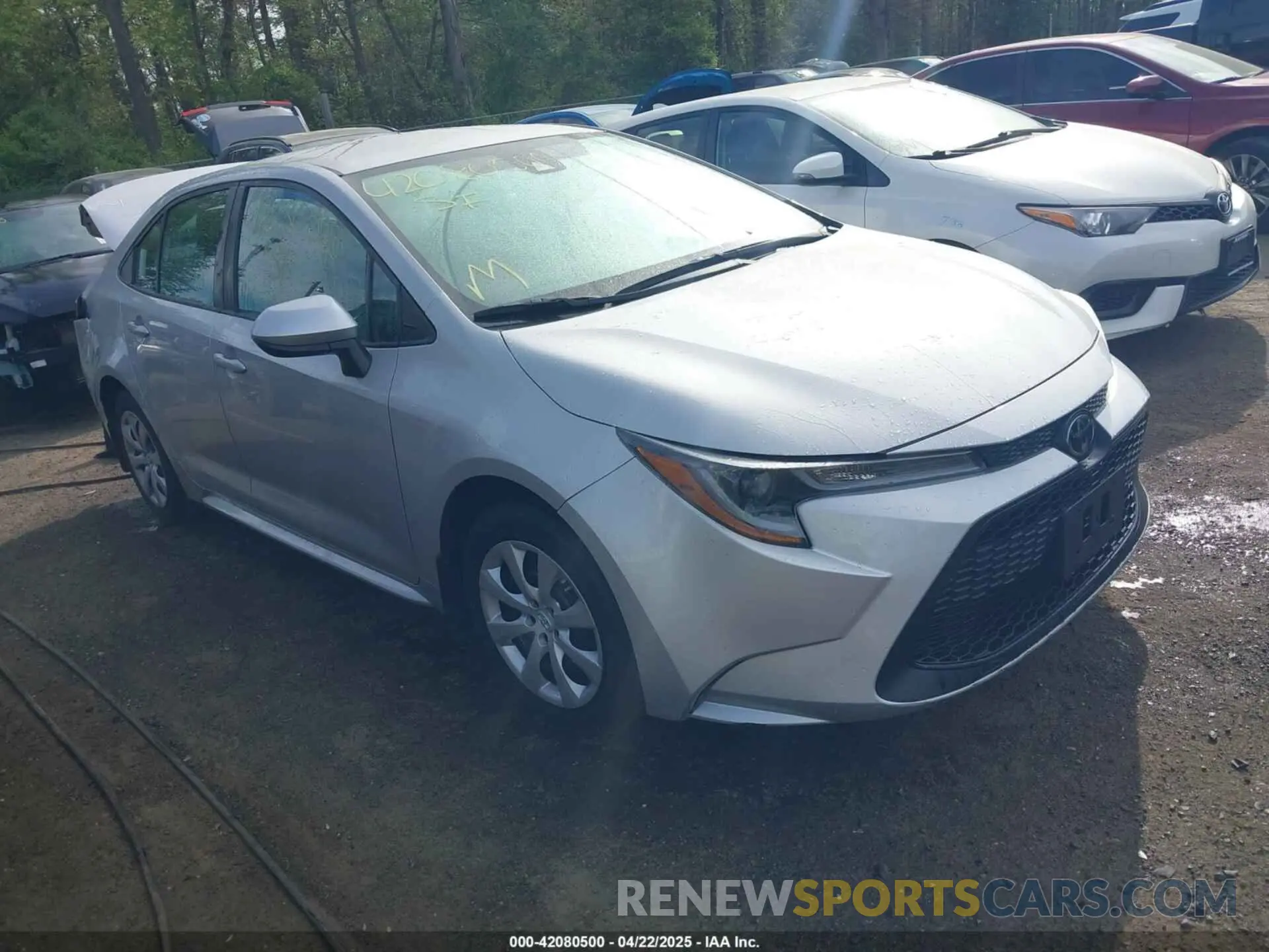 1 Photograph of a damaged car 5YFEPMAE0MP202514 TOYOTA COROLLA 2021