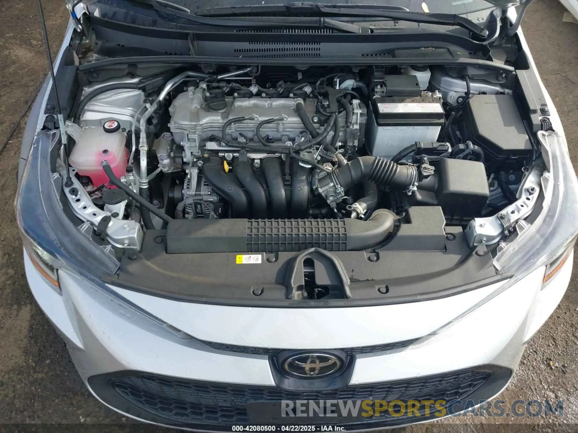 10 Photograph of a damaged car 5YFEPMAE0MP202514 TOYOTA COROLLA 2021