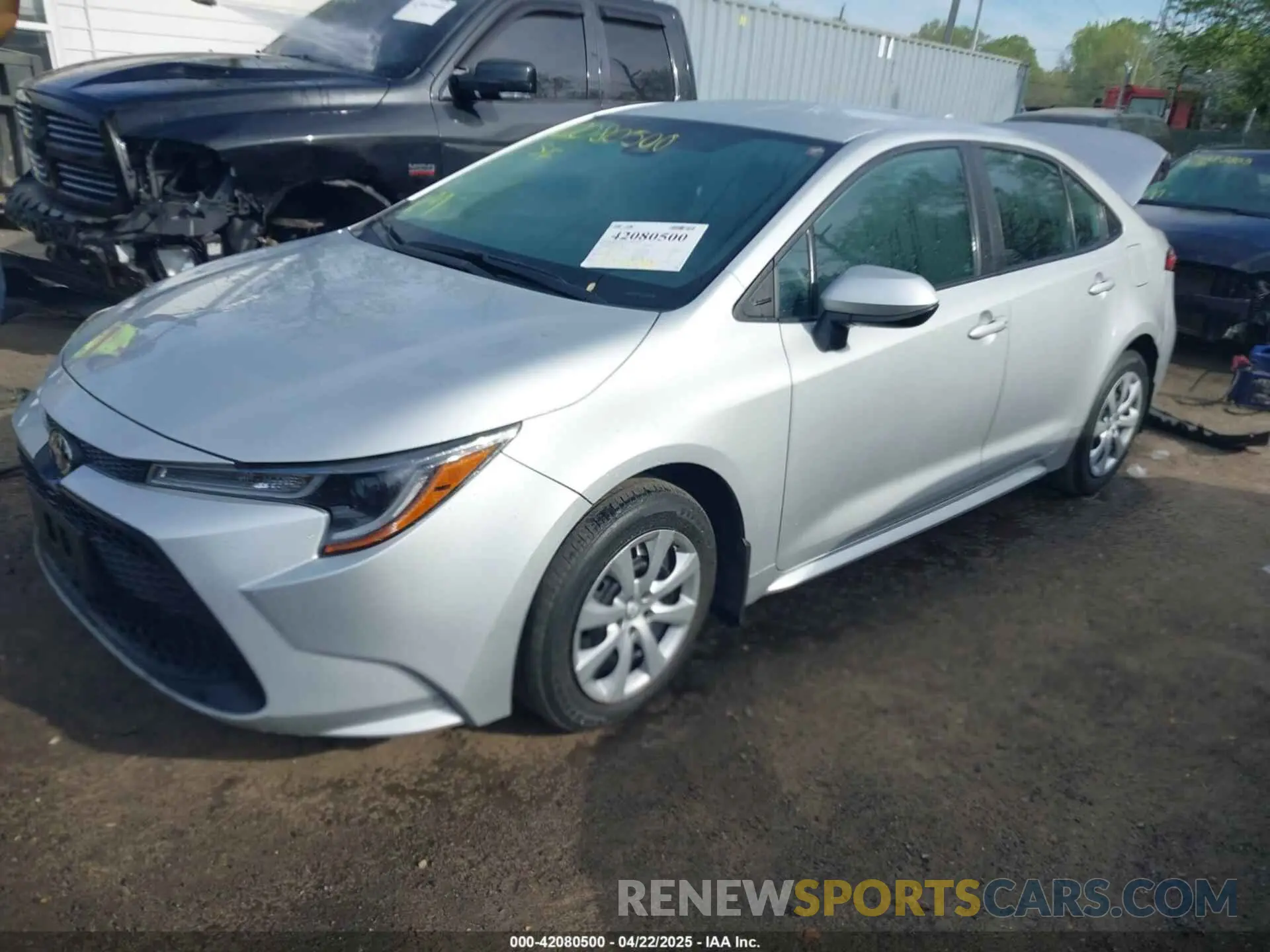 2 Photograph of a damaged car 5YFEPMAE0MP202514 TOYOTA COROLLA 2021