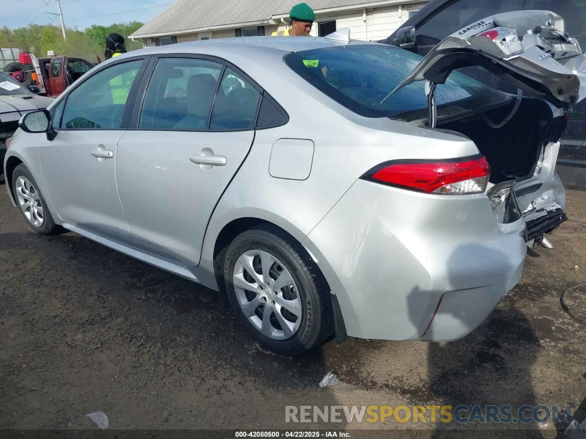 3 Photograph of a damaged car 5YFEPMAE0MP202514 TOYOTA COROLLA 2021