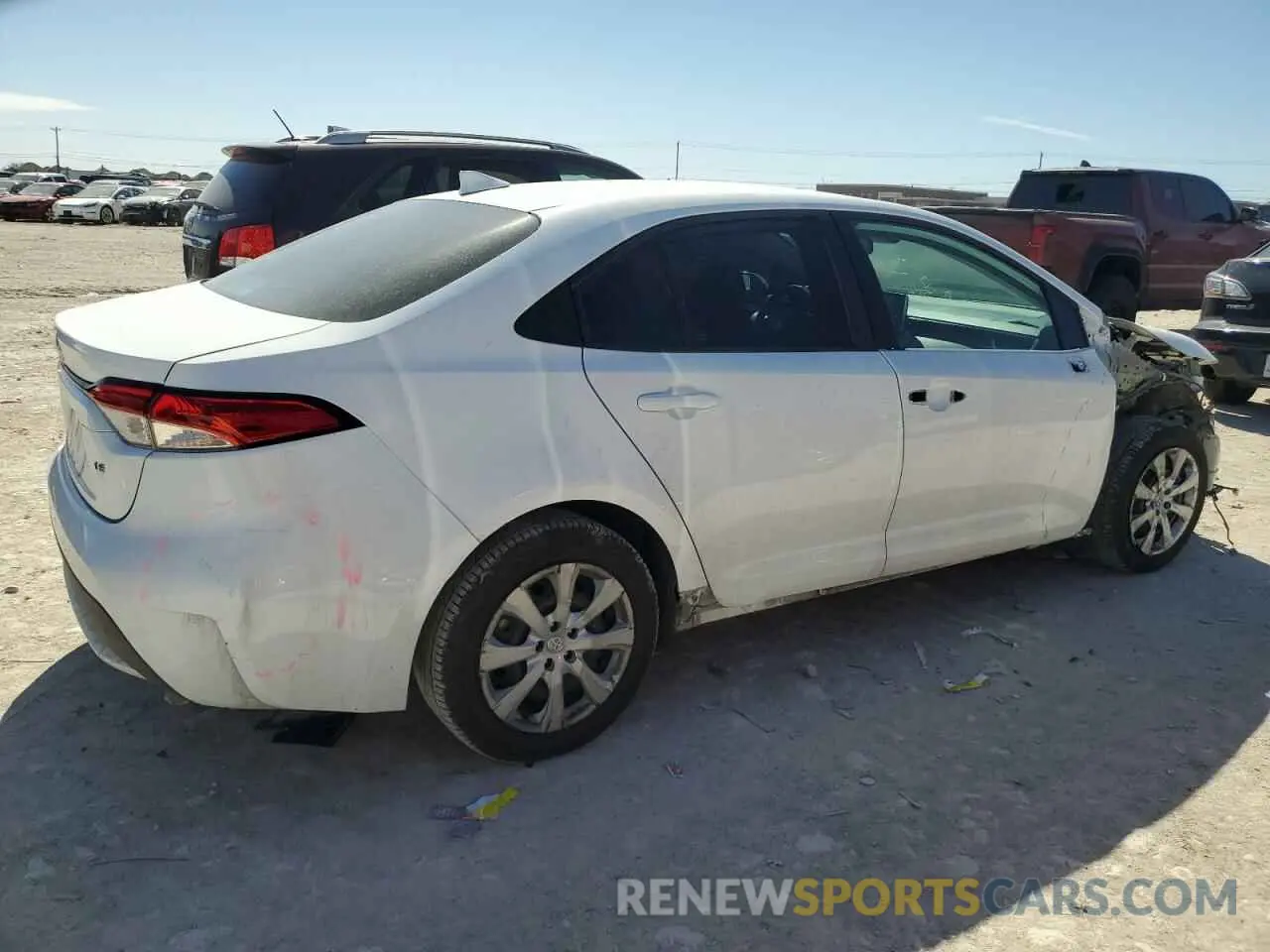 3 Photograph of a damaged car 5YFEPMAE0MP207468 TOYOTA COROLLA 2021