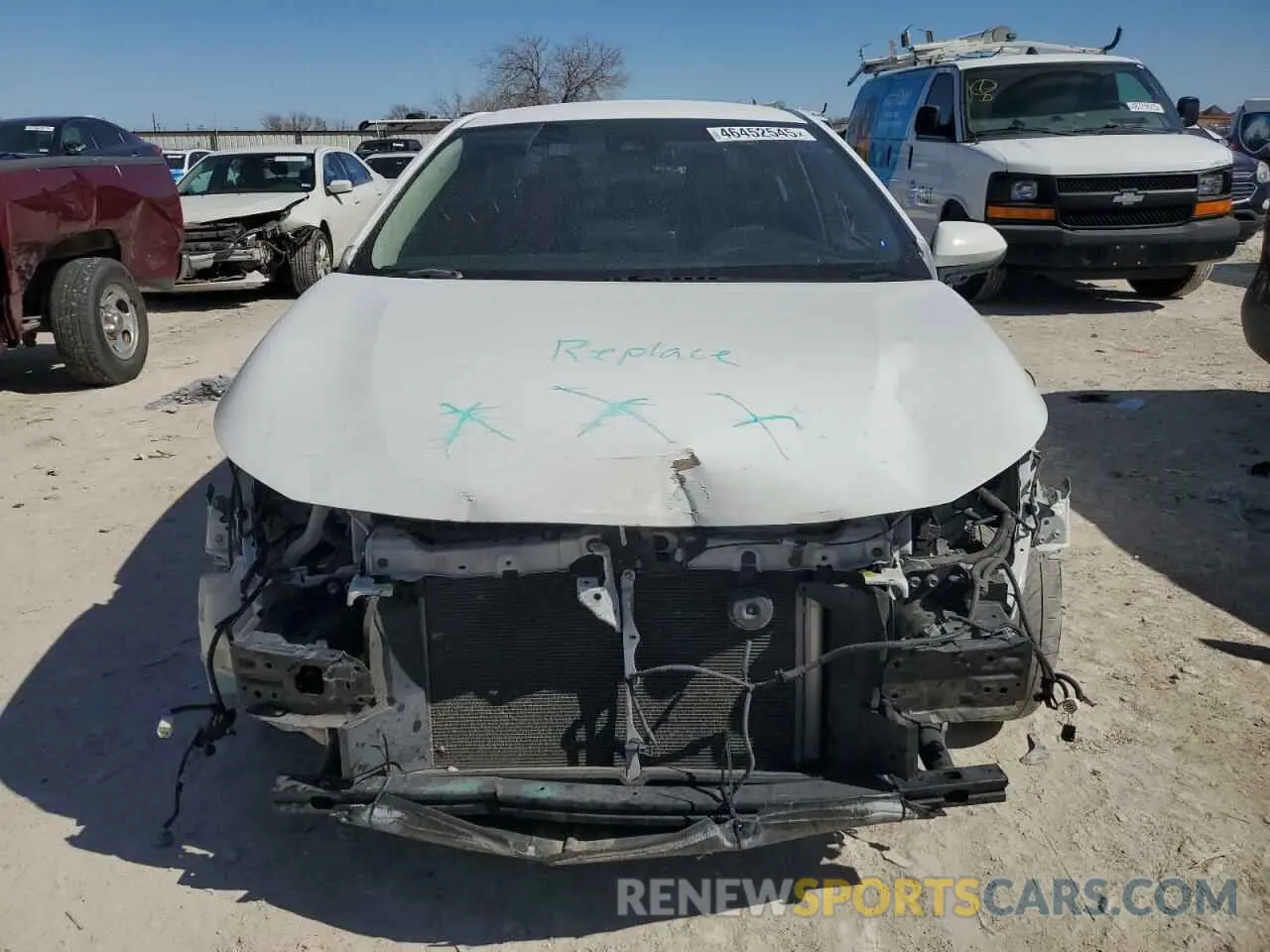 5 Photograph of a damaged car 5YFEPMAE0MP207468 TOYOTA COROLLA 2021