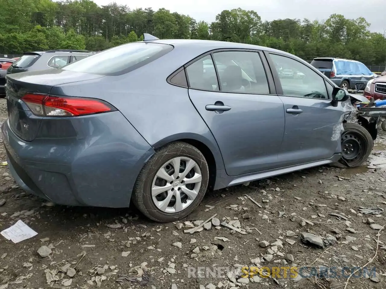 3 Photograph of a damaged car 5YFEPMAE0MP208569 TOYOTA COROLLA 2021