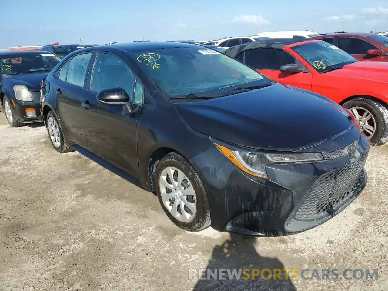 4 Photograph of a damaged car 5YFEPMAE0MP217174 TOYOTA COROLLA 2021