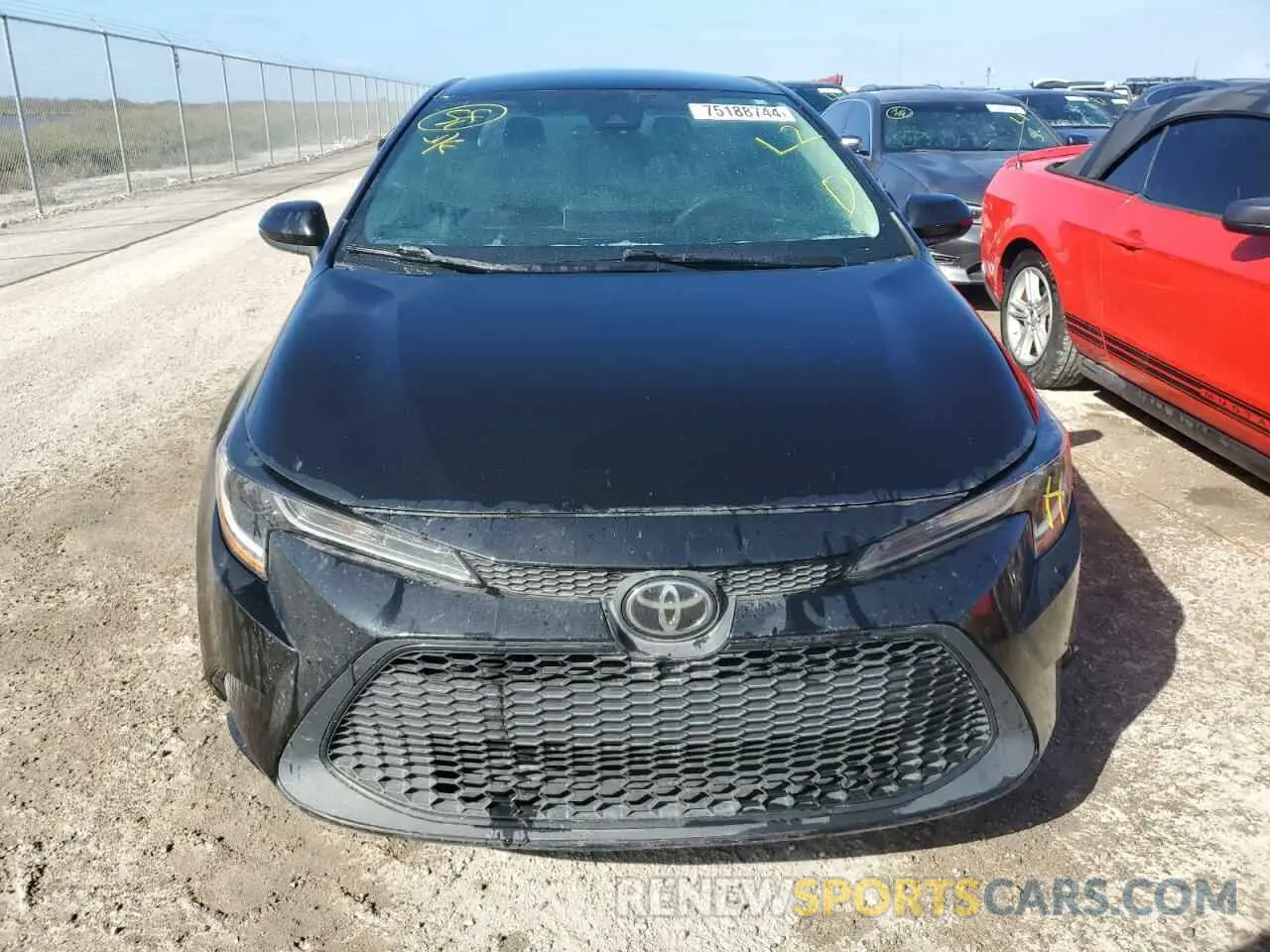 5 Photograph of a damaged car 5YFEPMAE0MP217174 TOYOTA COROLLA 2021