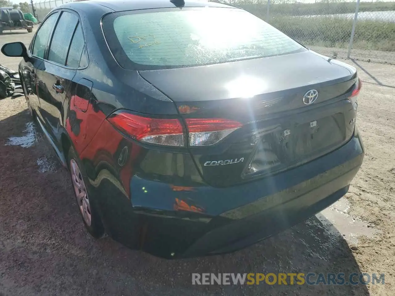 6 Photograph of a damaged car 5YFEPMAE0MP217174 TOYOTA COROLLA 2021