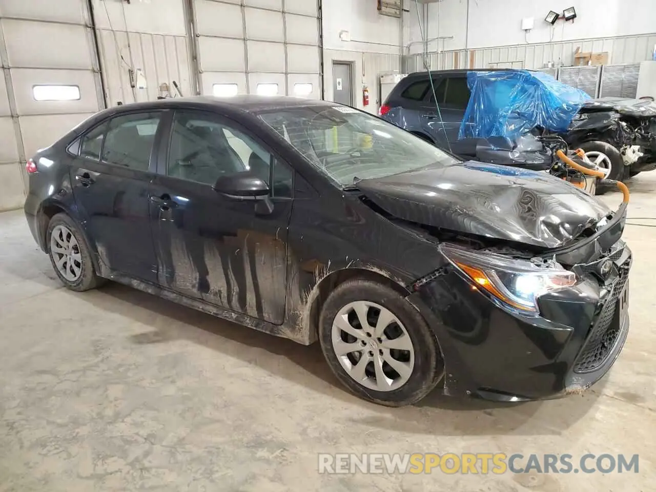 4 Photograph of a damaged car 5YFEPMAE0MP217238 TOYOTA COROLLA 2021
