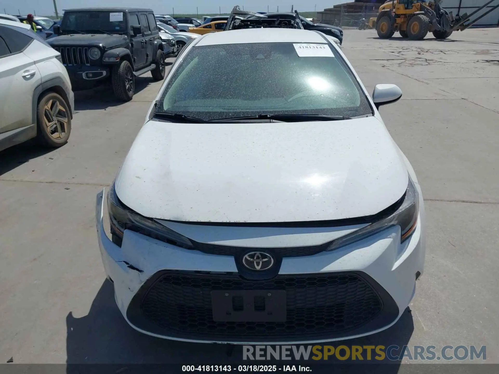 13 Photograph of a damaged car 5YFEPMAE0MP219510 TOYOTA COROLLA 2021