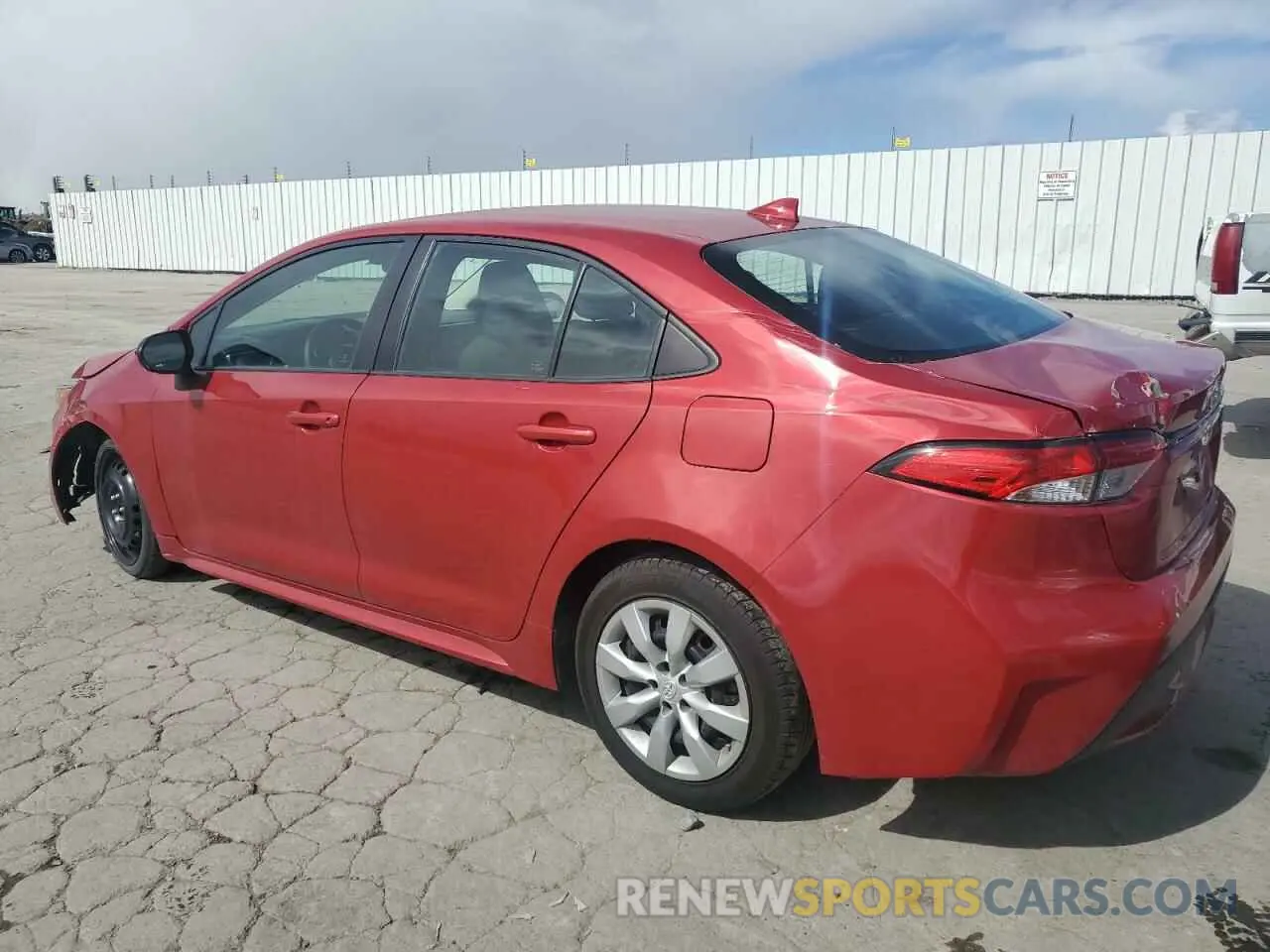 2 Photograph of a damaged car 5YFEPMAE0MP223668 TOYOTA COROLLA 2021
