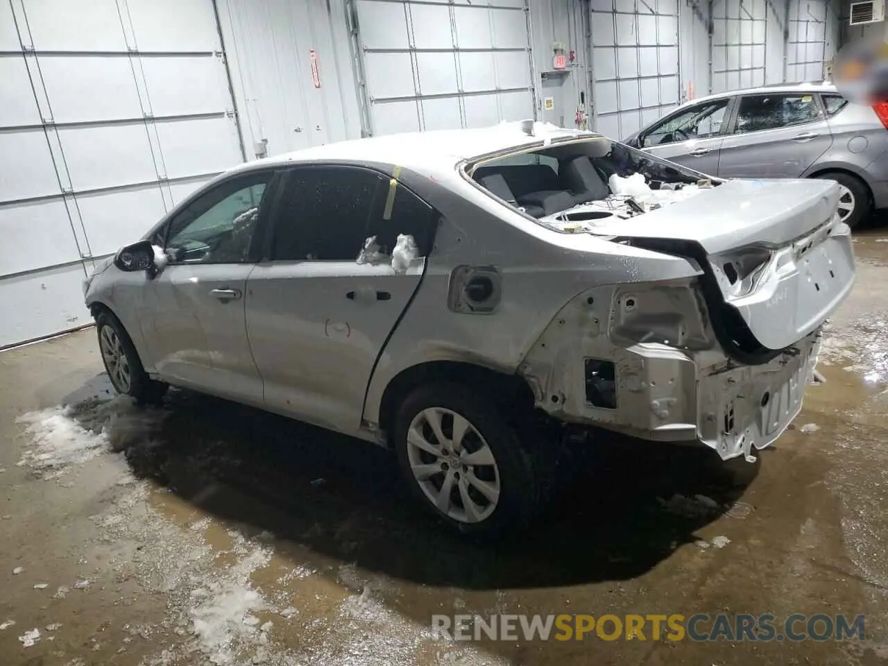 2 Photograph of a damaged car 5YFEPMAE0MP225873 TOYOTA COROLLA 2021