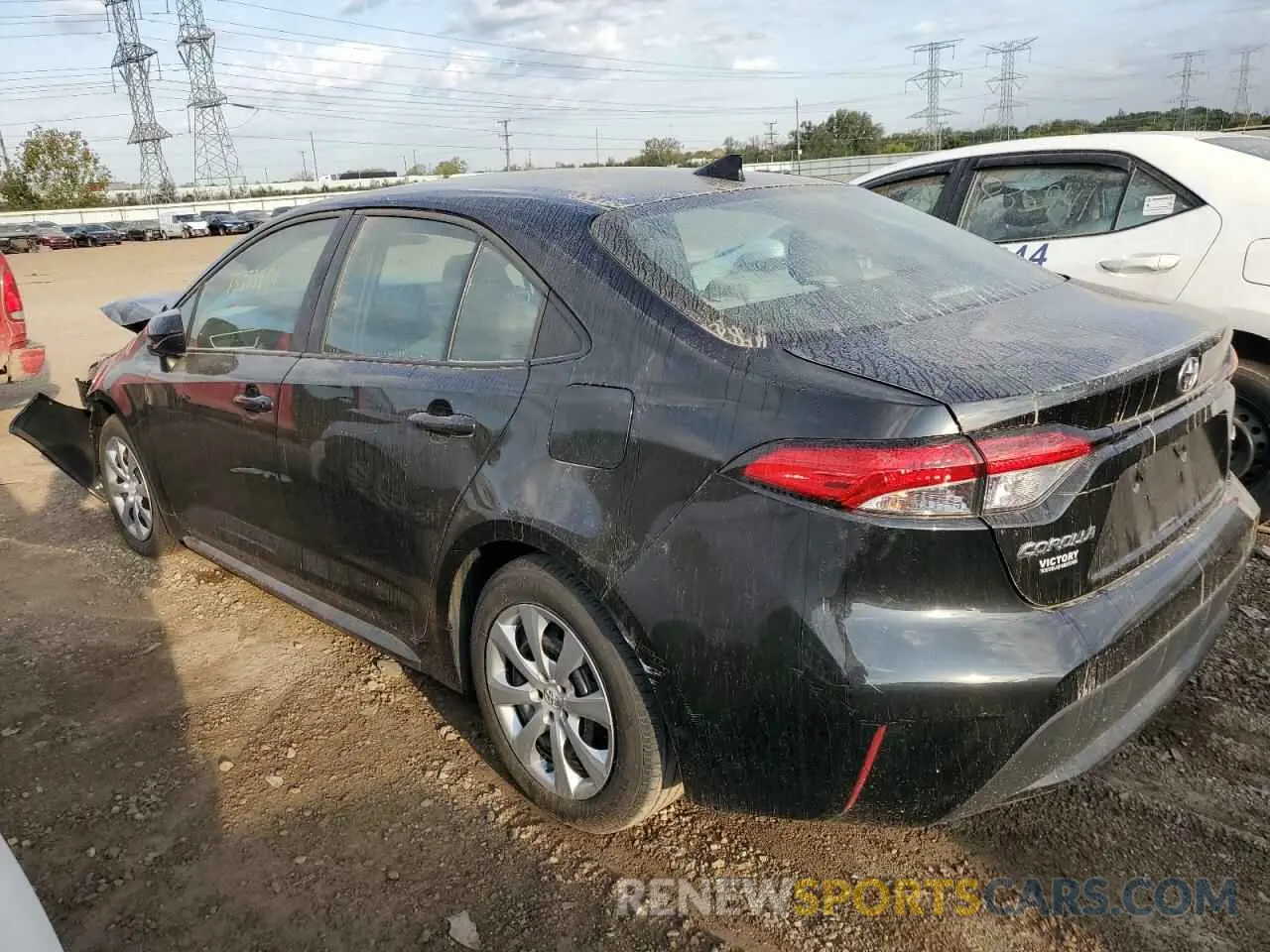 2 Photograph of a damaged car 5YFEPMAE0MP229700 TOYOTA COROLLA 2021