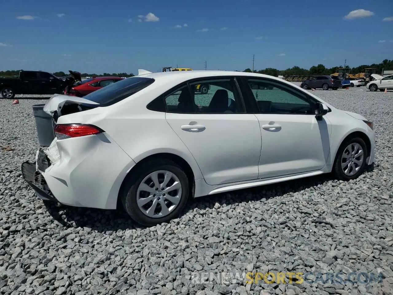 3 Photograph of a damaged car 5YFEPMAE0MP233374 TOYOTA COROLLA 2021