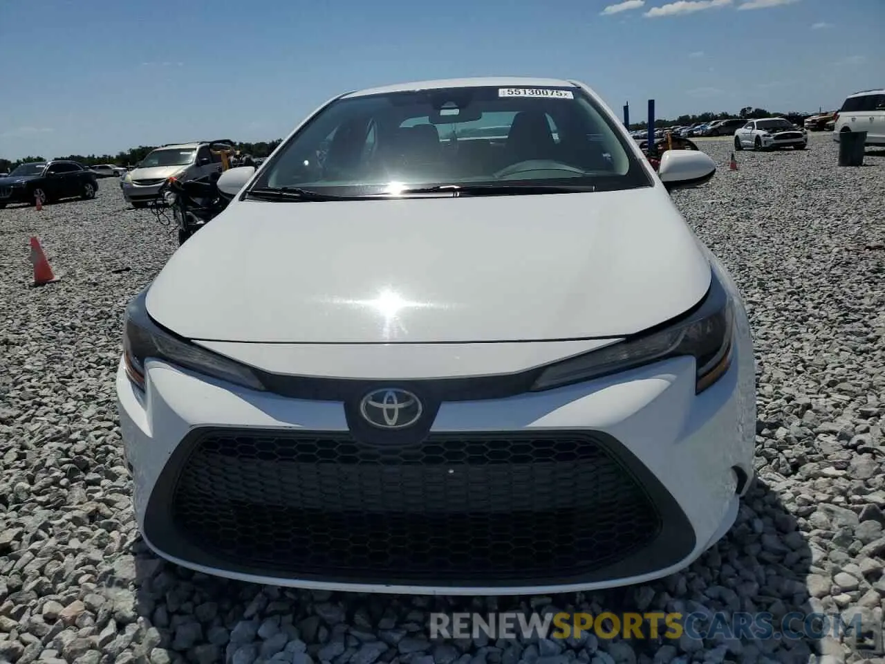 5 Photograph of a damaged car 5YFEPMAE0MP233374 TOYOTA COROLLA 2021