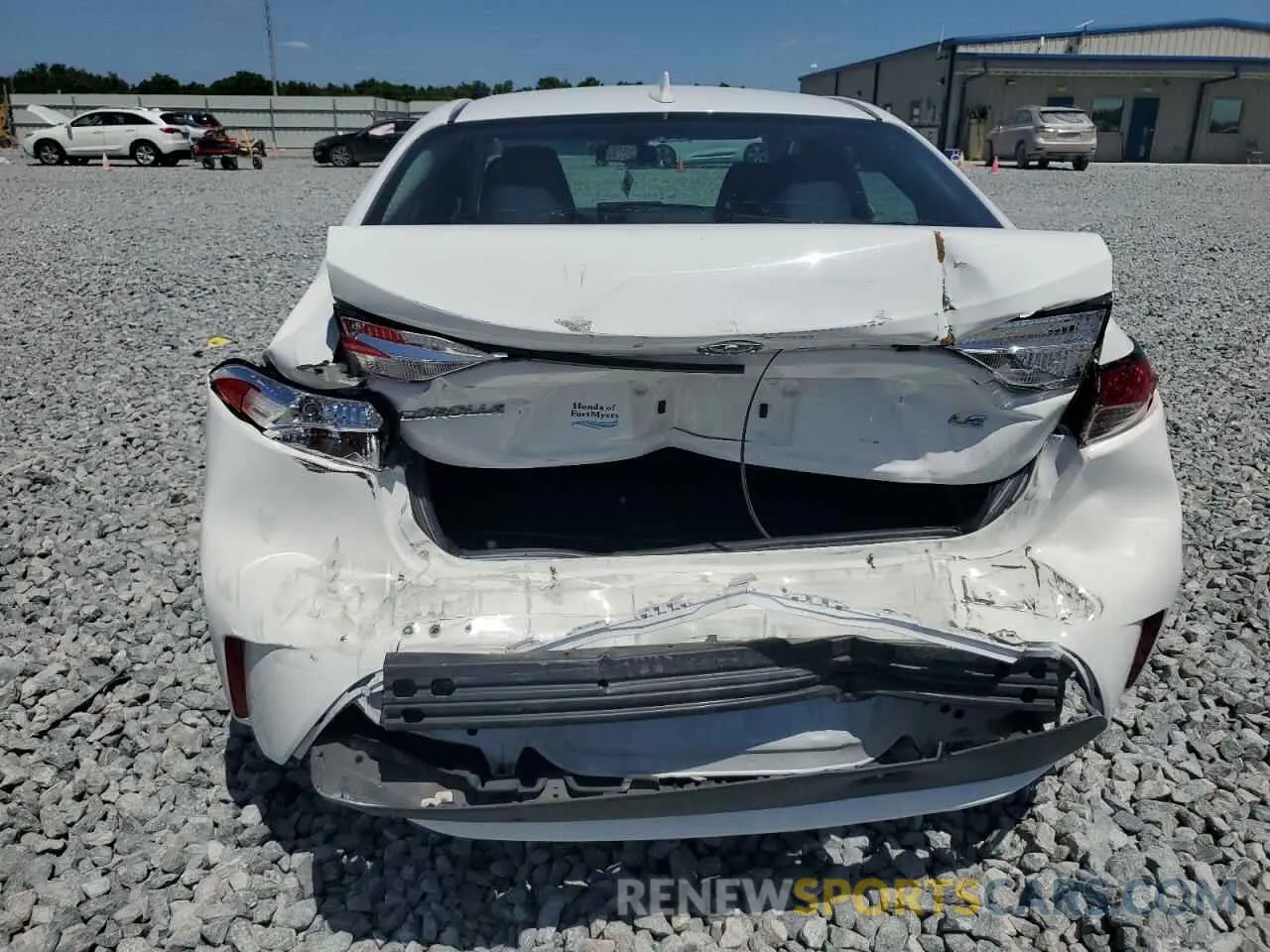6 Photograph of a damaged car 5YFEPMAE0MP233374 TOYOTA COROLLA 2021