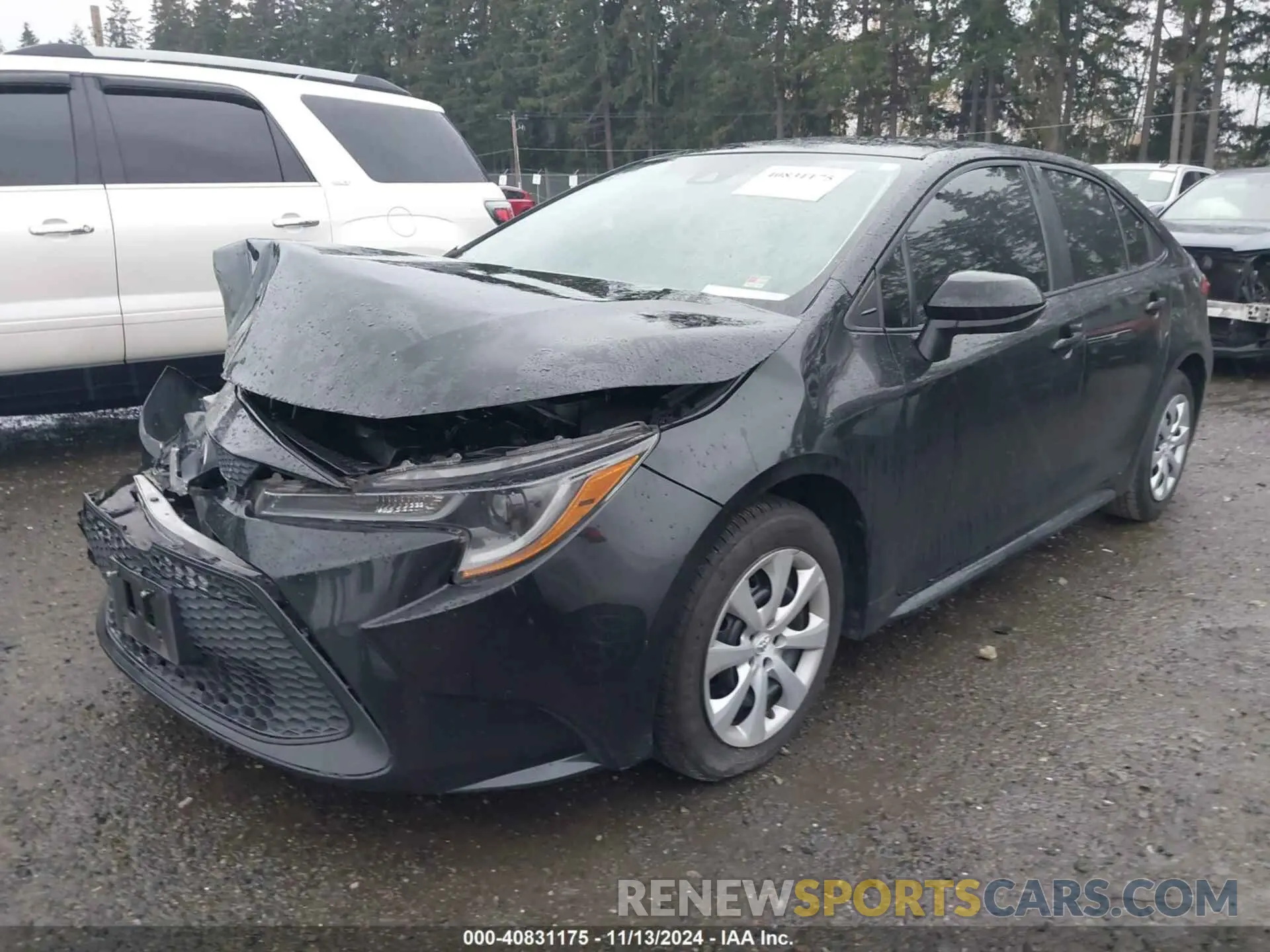 2 Photograph of a damaged car 5YFEPMAE0MP237649 TOYOTA COROLLA 2021