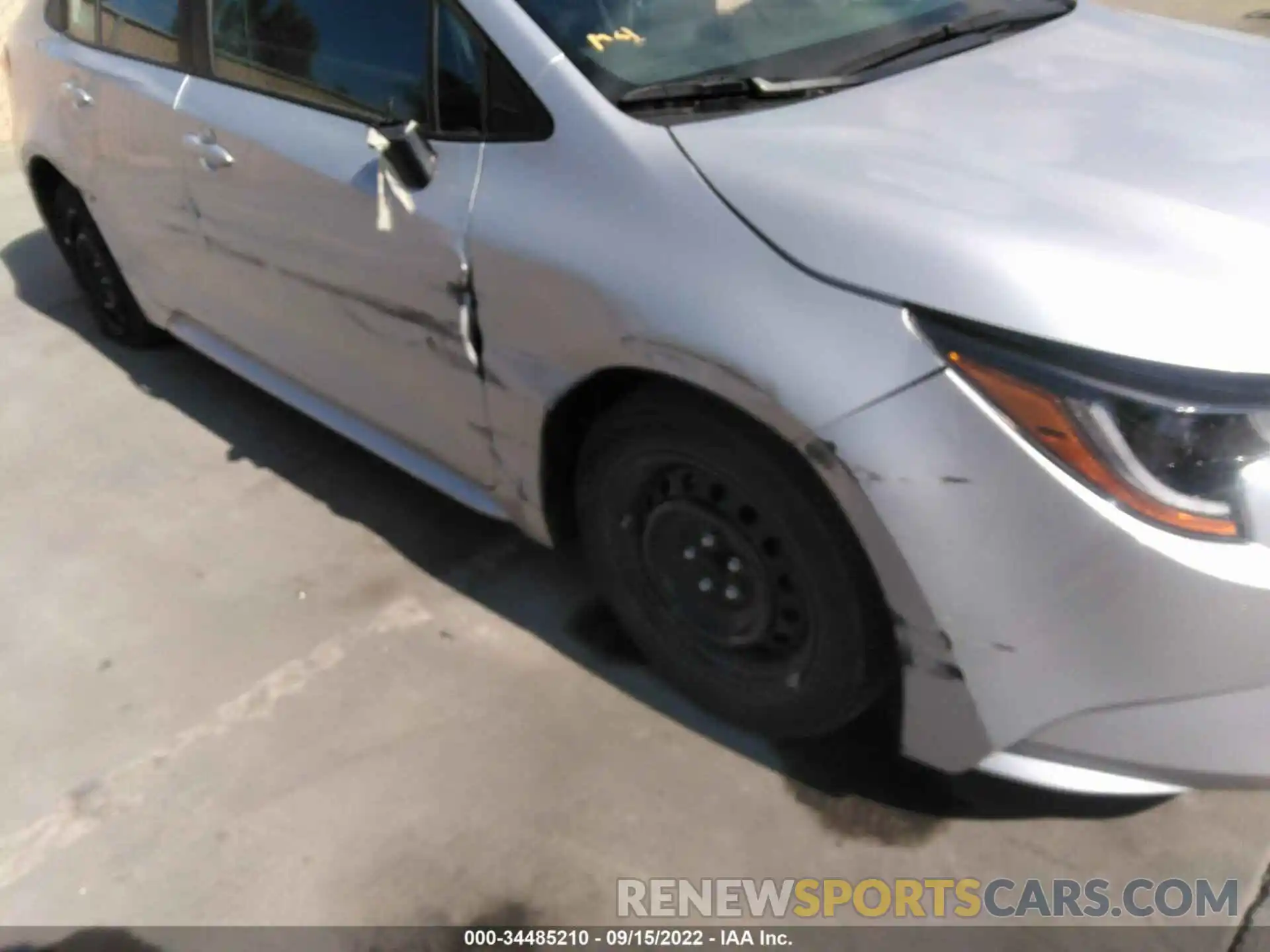 6 Photograph of a damaged car 5YFEPMAE0MP244858 TOYOTA COROLLA 2021