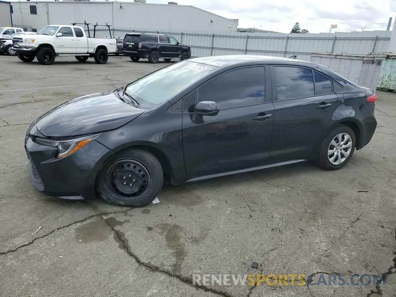 1 Photograph of a damaged car 5YFEPMAE0MP250871 TOYOTA COROLLA 2021