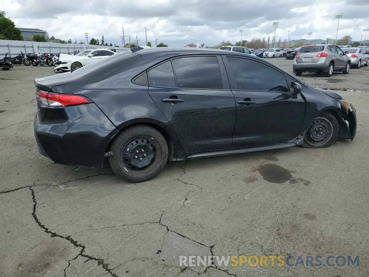 3 Photograph of a damaged car 5YFEPMAE0MP250871 TOYOTA COROLLA 2021