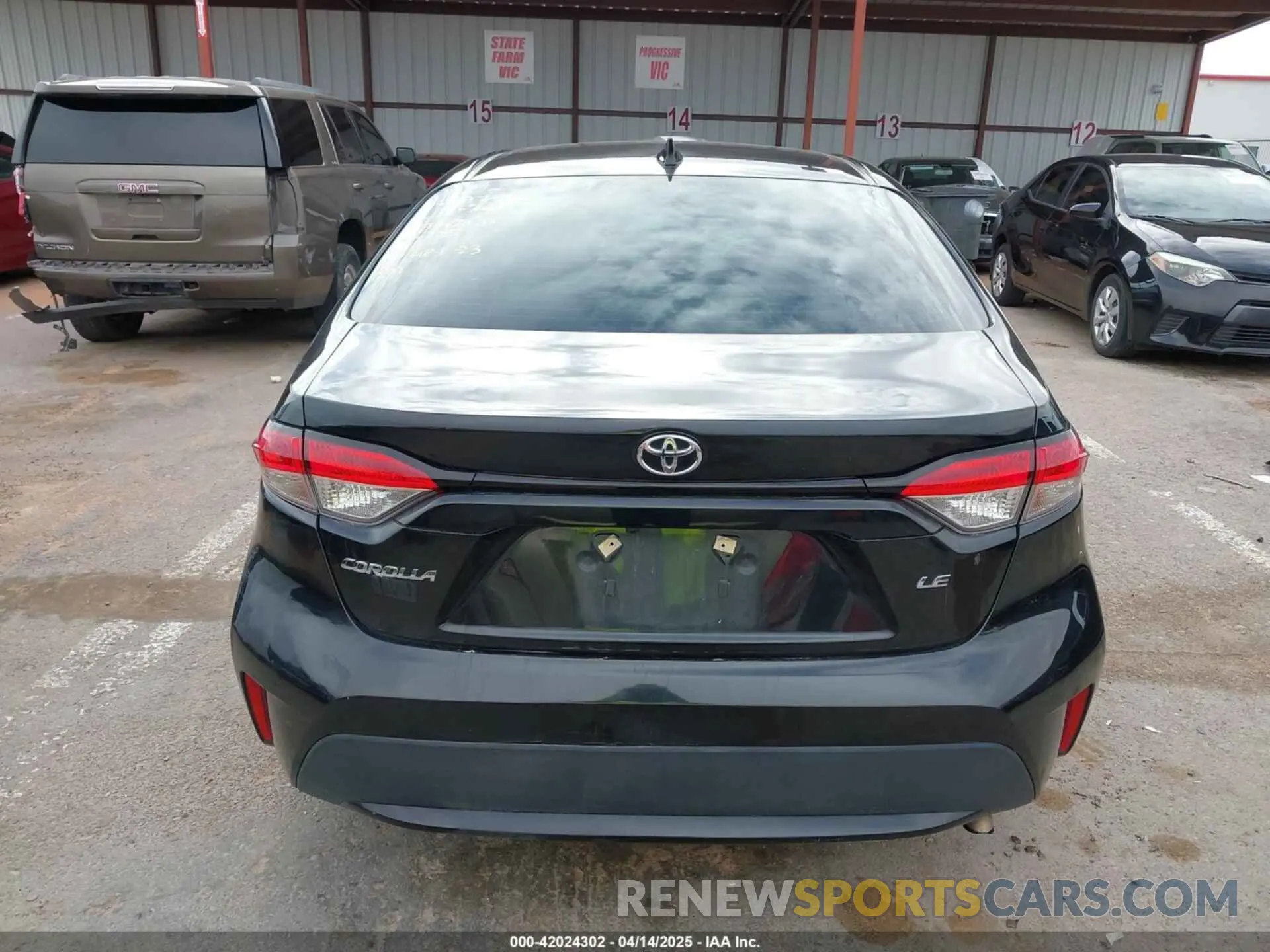 16 Photograph of a damaged car 5YFEPMAE0MP253723 TOYOTA COROLLA 2021