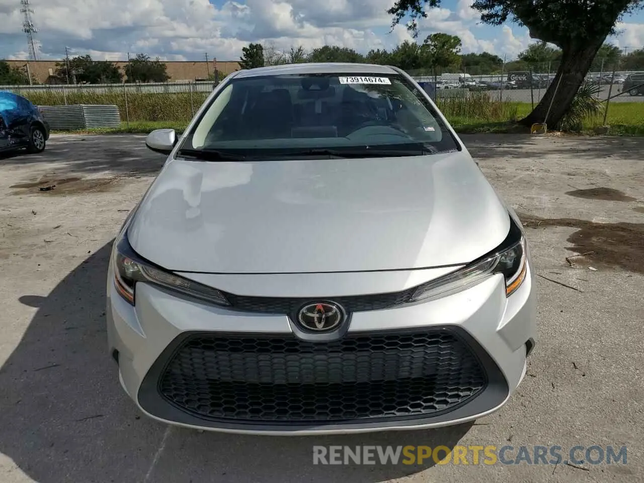 5 Photograph of a damaged car 5YFEPMAE0MP256170 TOYOTA COROLLA 2021